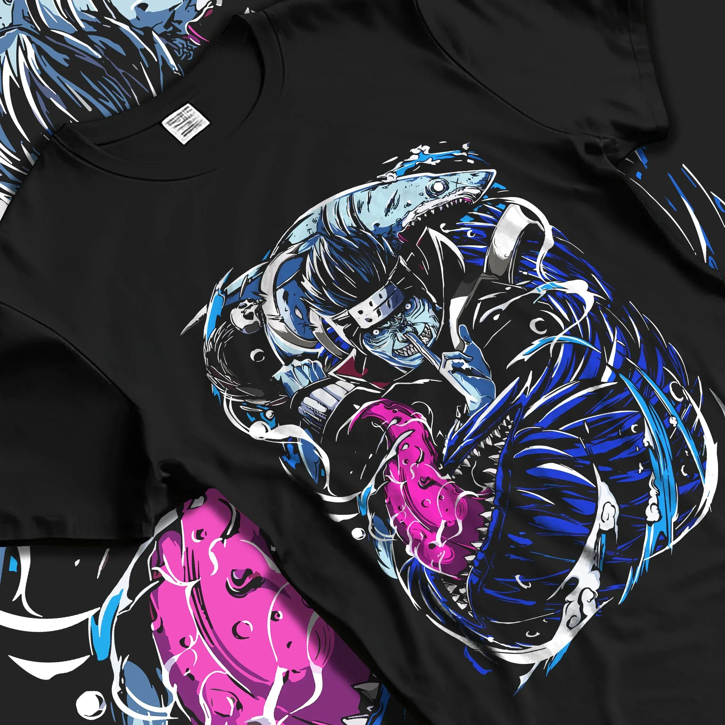 Kisame Hoodie Naruto Akatsuki Shark Samehada Blade - Image 5