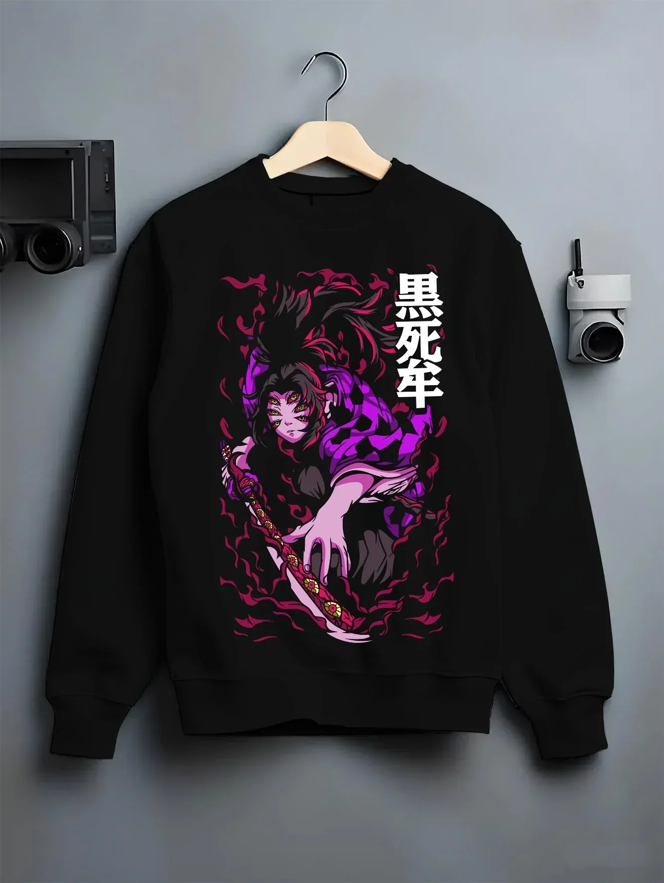 Kokushibo Demon Slayer Hoodie Blood Demon - Image 6