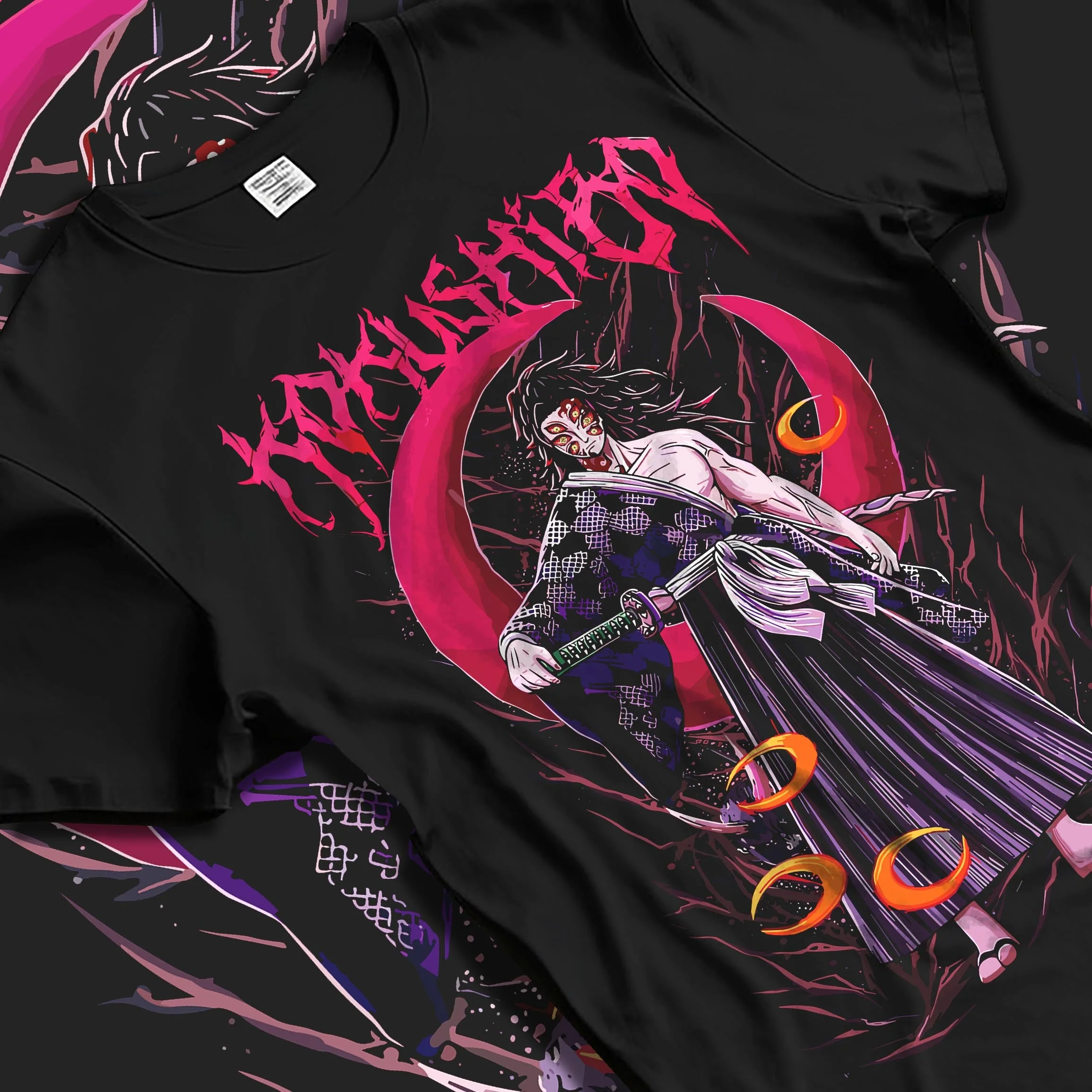 Kokushibo Moon Breathing Demon Slayer Hoodie - Image 5