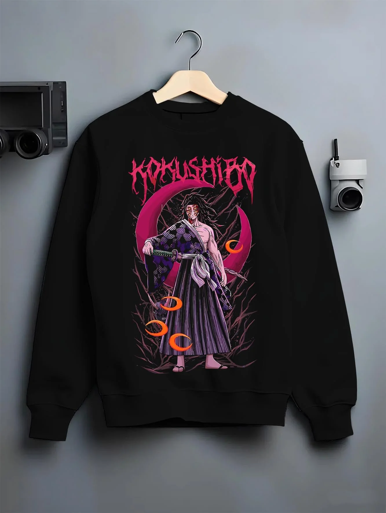 Kokushibo Moon Breathing Demon Slayer Hoodie - Image 6