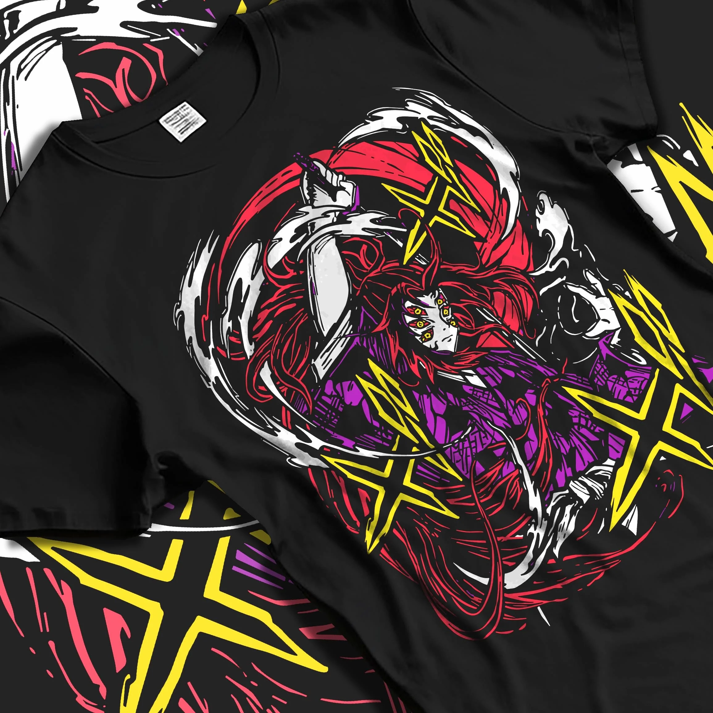 Kokushibo Hoodie Moon Breathing Demon Slayer - Image 5