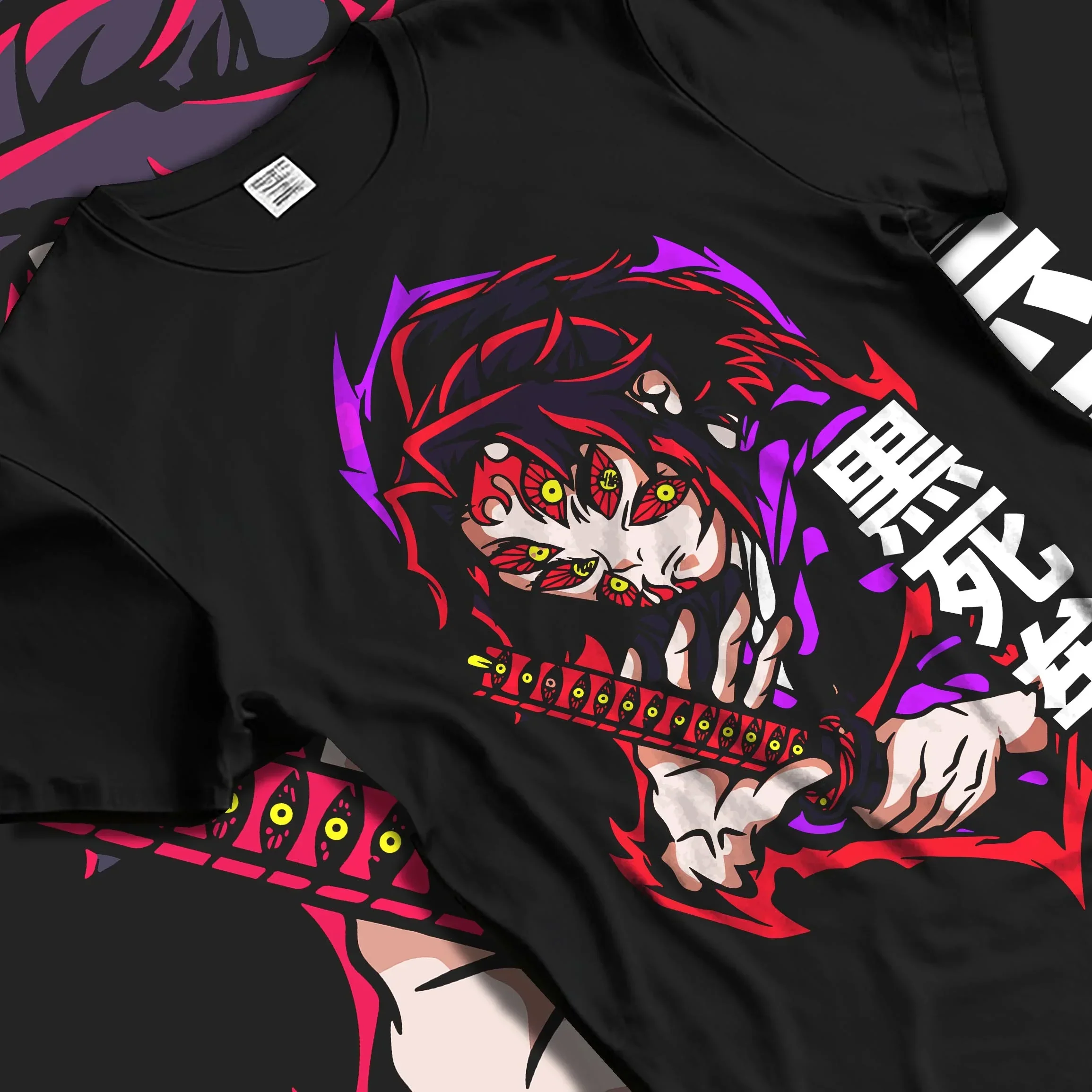 Kokushibo Demon Slayer Hoodie Moon Breathing Form - Image 5