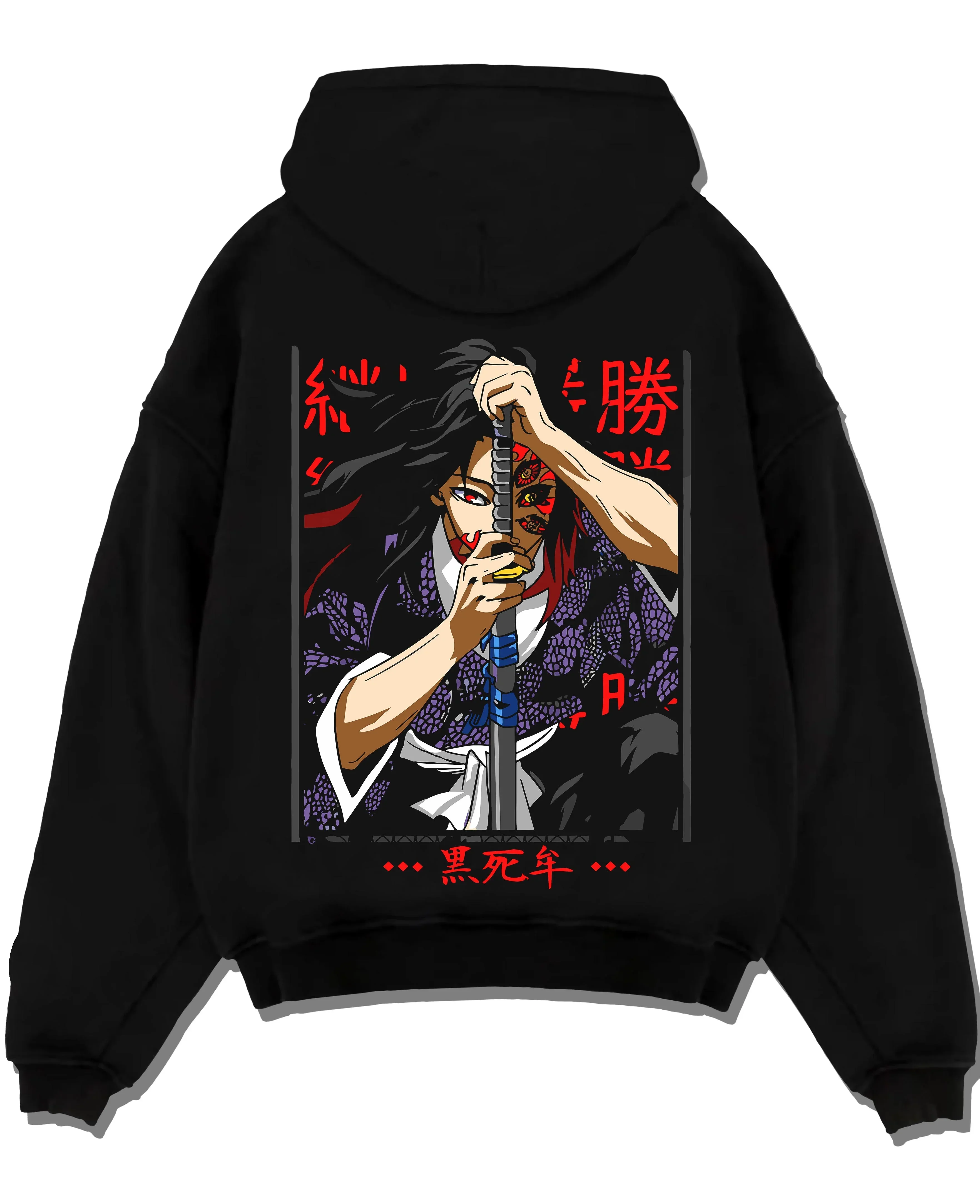 Kokushibo Demon Slayer Hoodie Sword Form