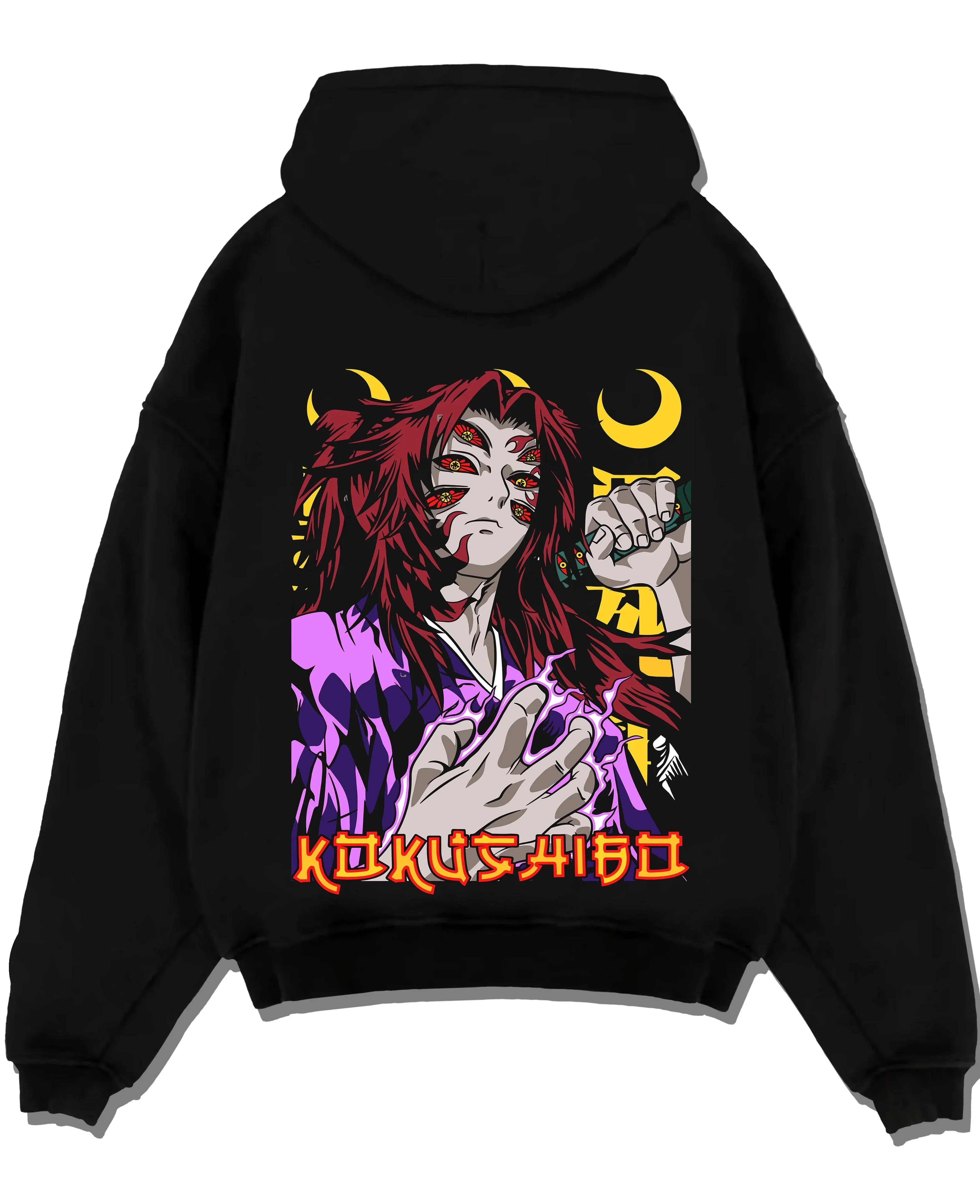 Kokushibo Demon Slayer Hoodie Upper Moon Blade Power