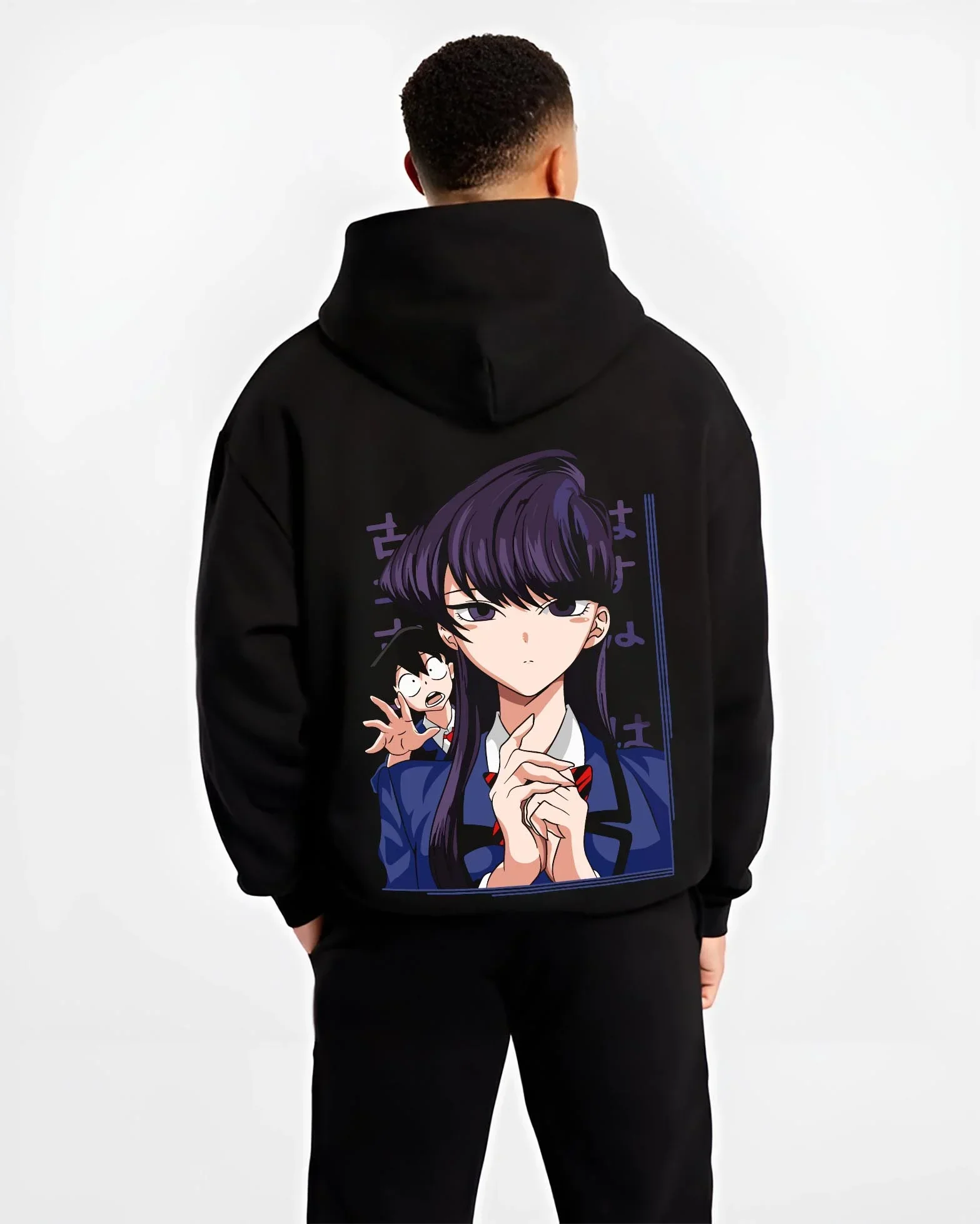 Komi Can’t Communicate Hoodie Shouko Komi School Uniform - Image 2