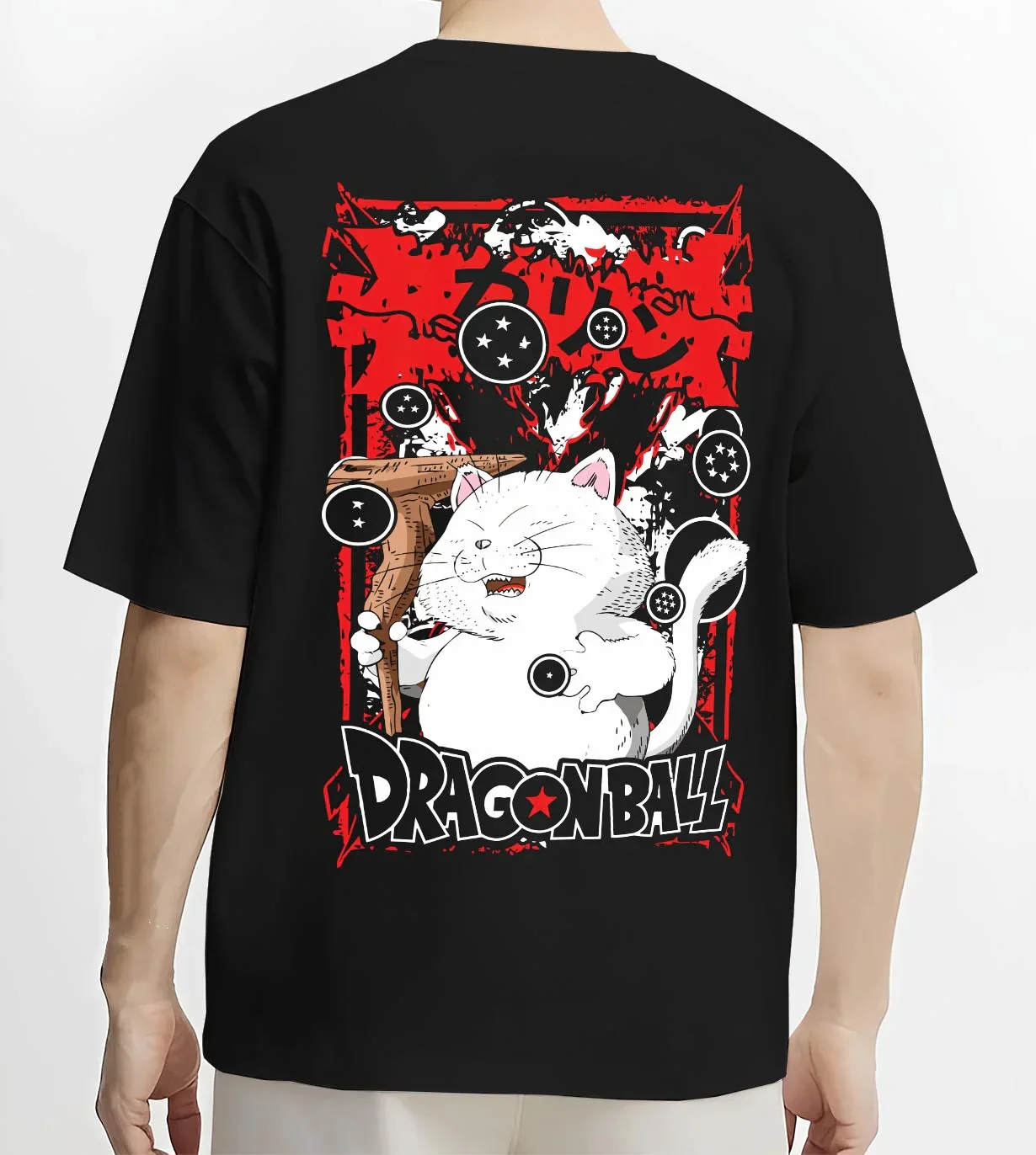 Dragon Ball Hoodie Korin Tower Guardian Cat Design - Image 4