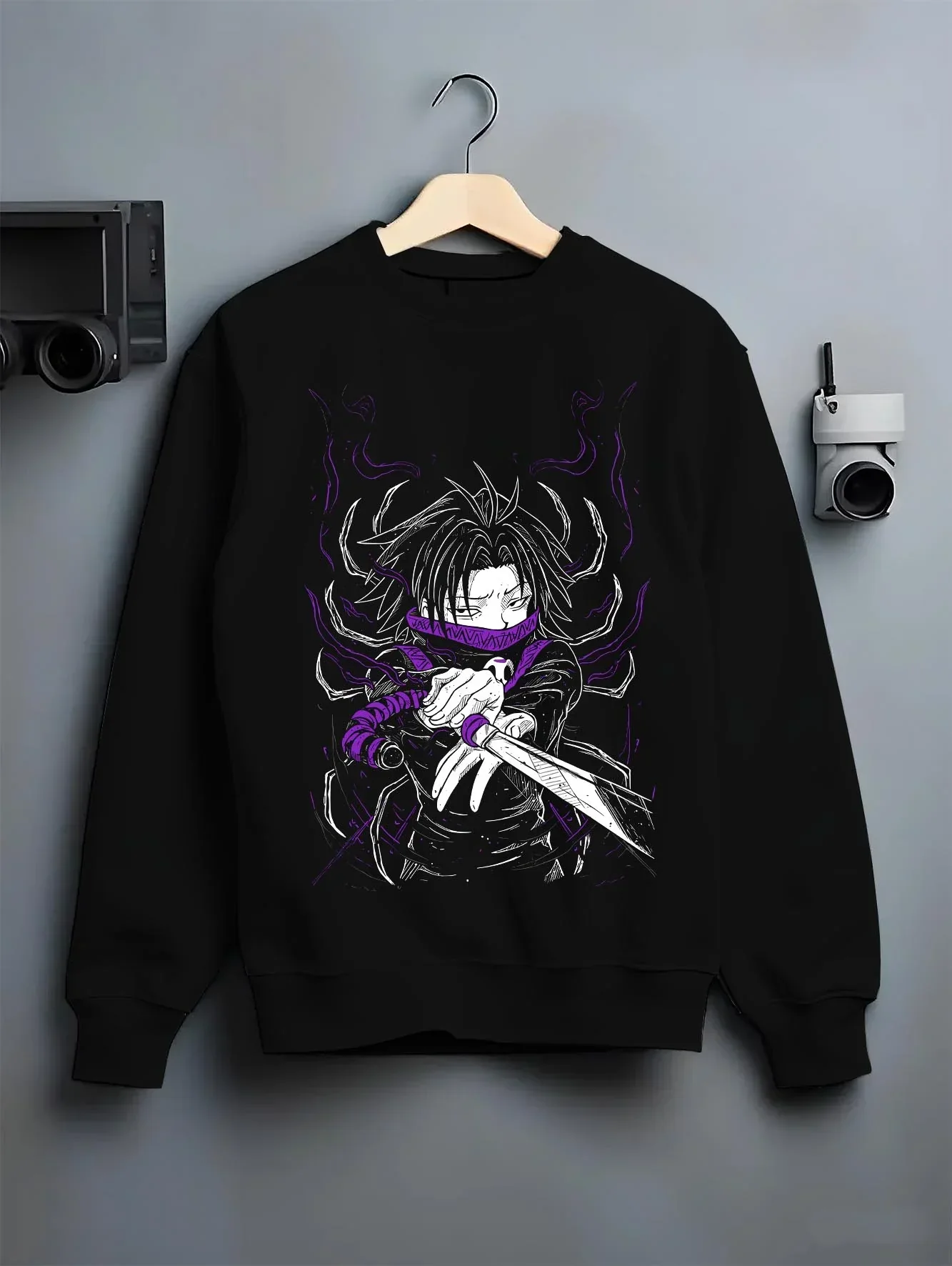 Kurapika Hunter x Hunter Hoodie Scarlet Eyes Chain Power - Image 6