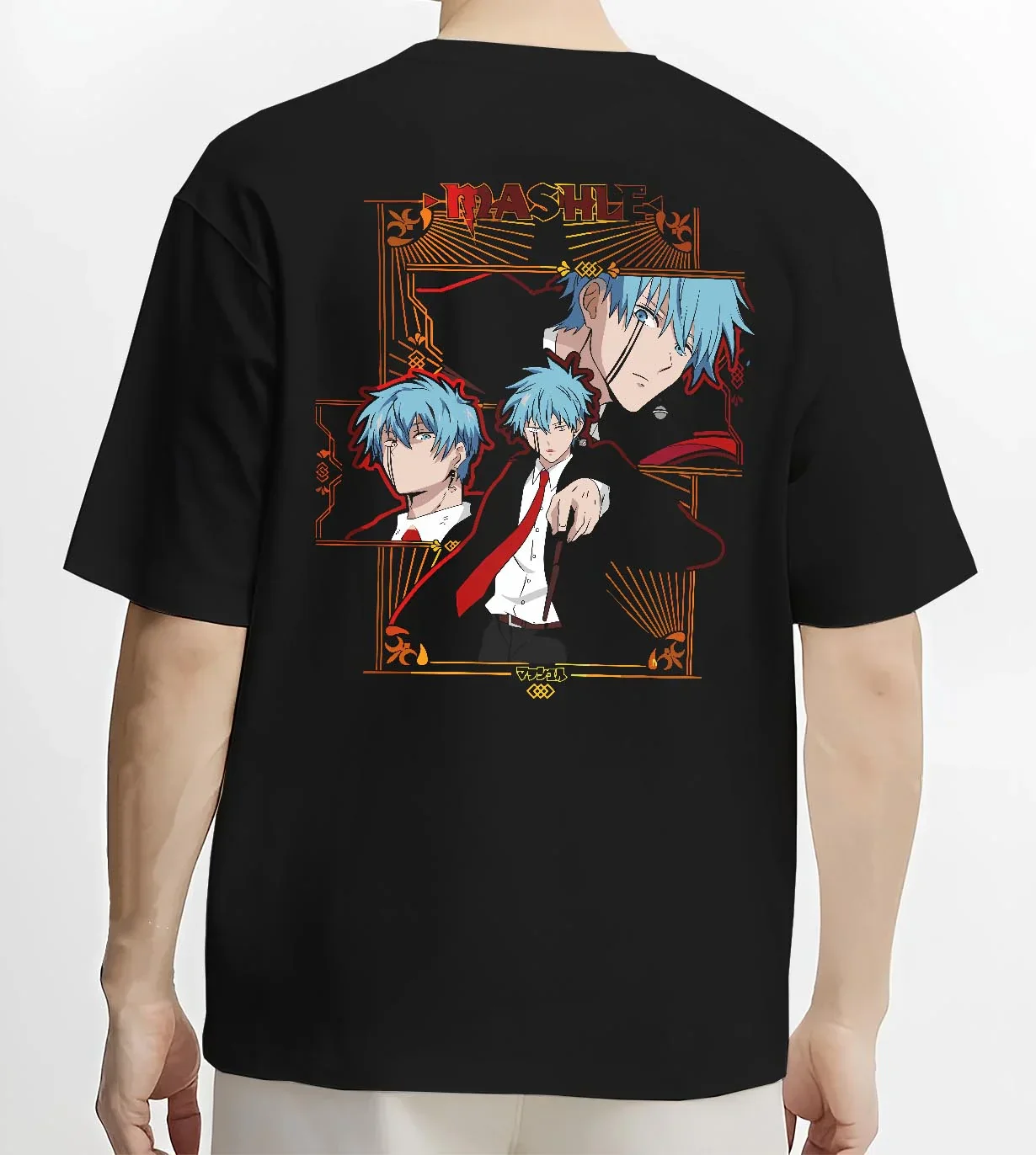 Lance Crown Hoodie Mashle Anime Magic Battle Streetwear - Image 4