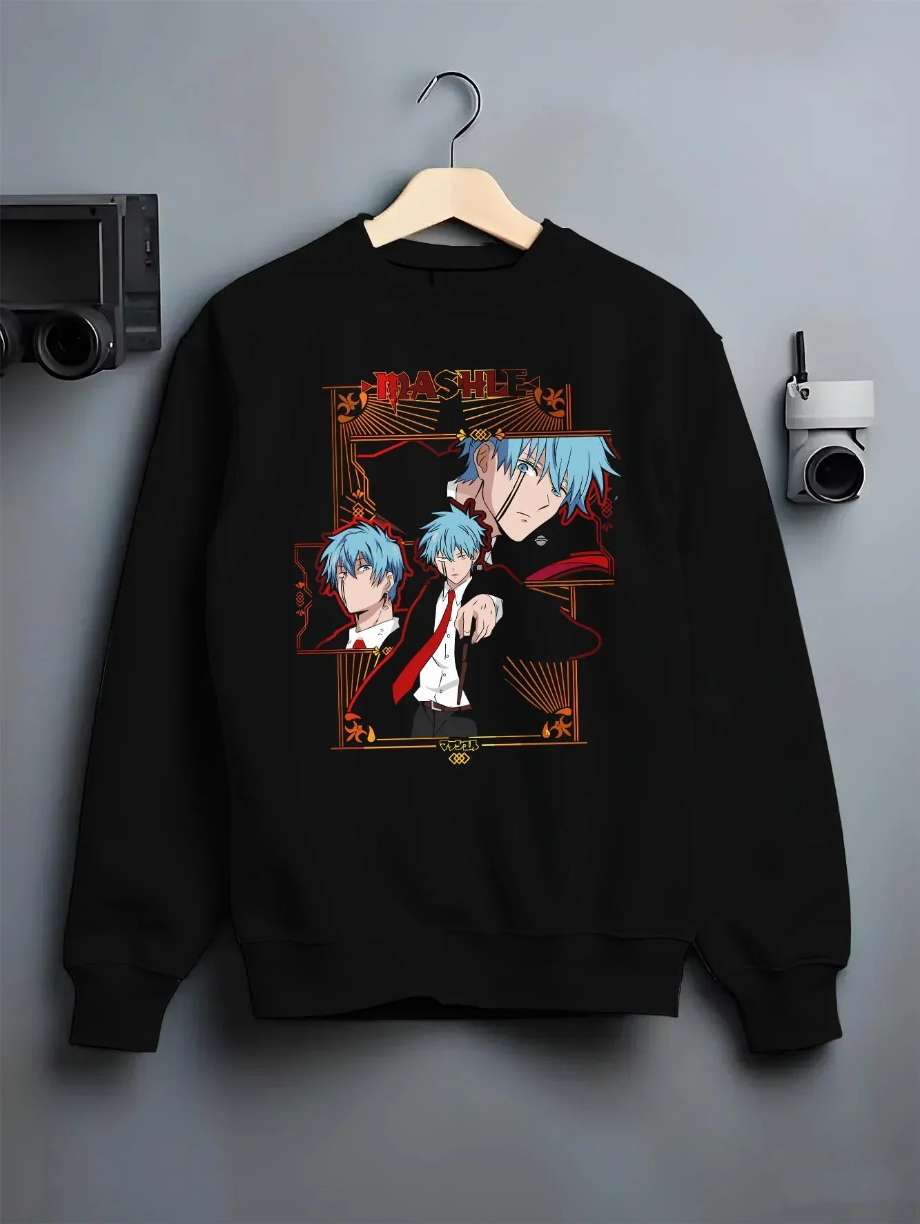 Lance Crown Hoodie Mashle Anime Magic Battle Streetwear - Image 6