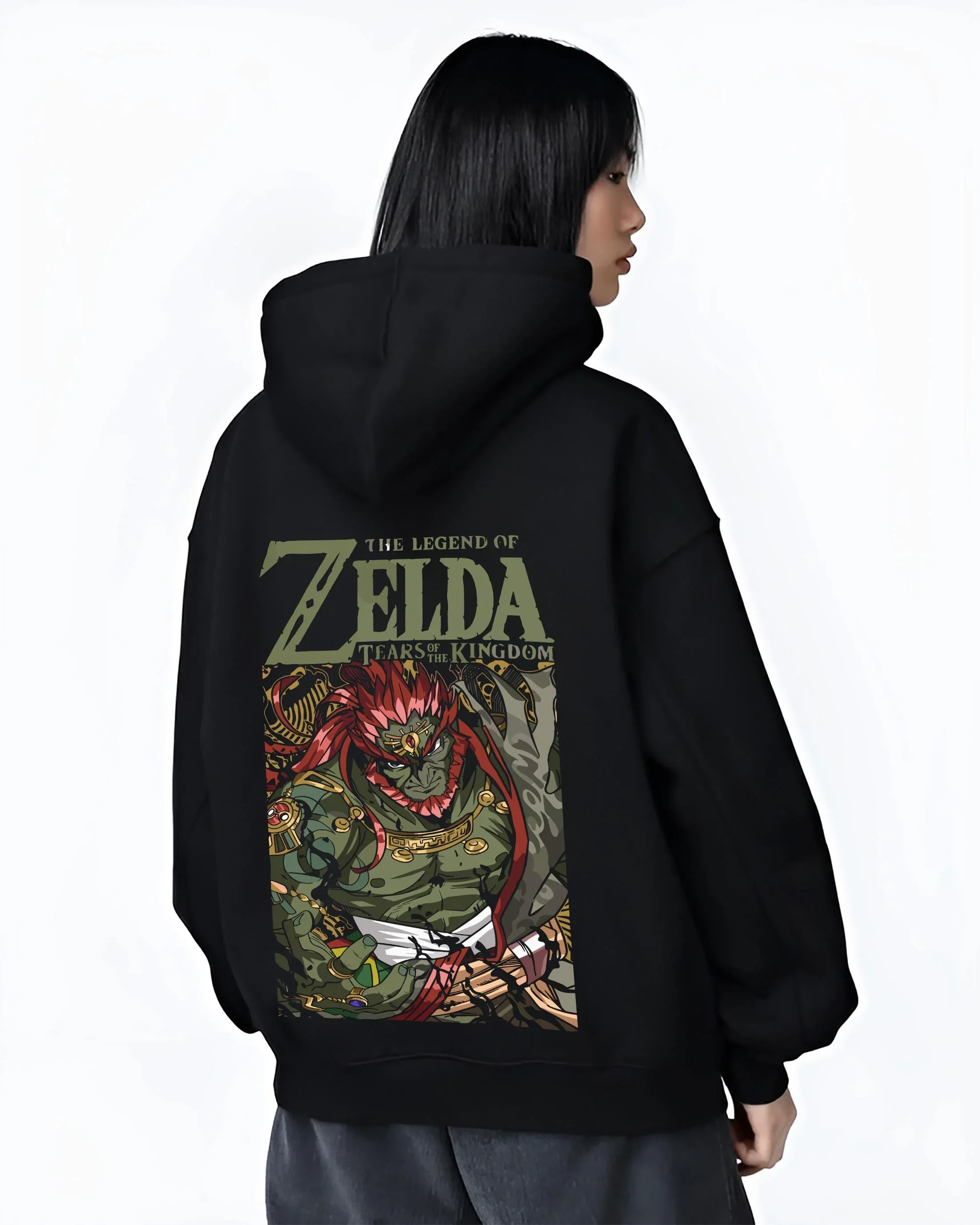 Legend of Zelda Hoodie Ganondorf King Gerudo Jumper - Image 3