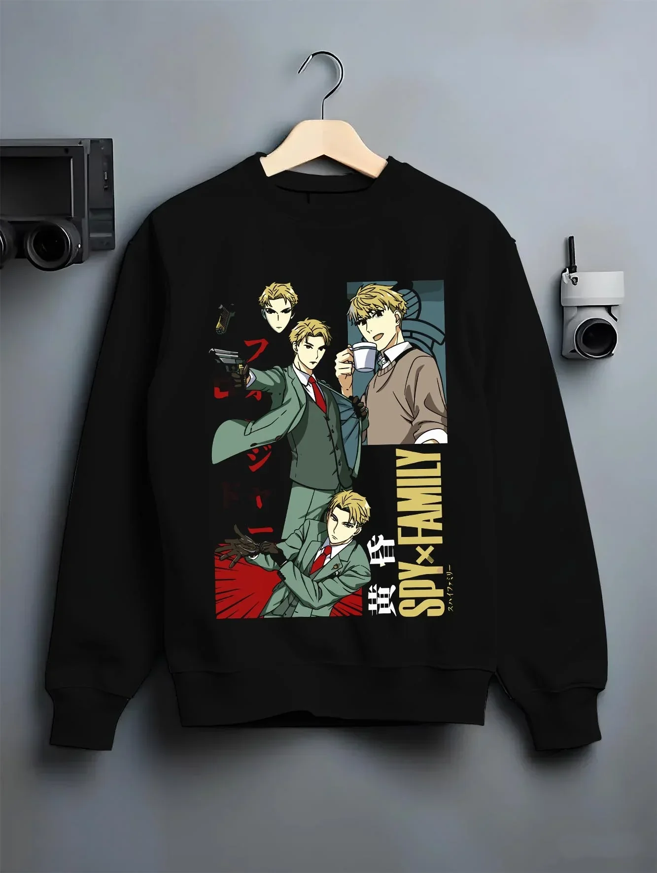 Loid Forger Hoodie Spy x Family Anime Agent Retro Streetwear - Image 6
