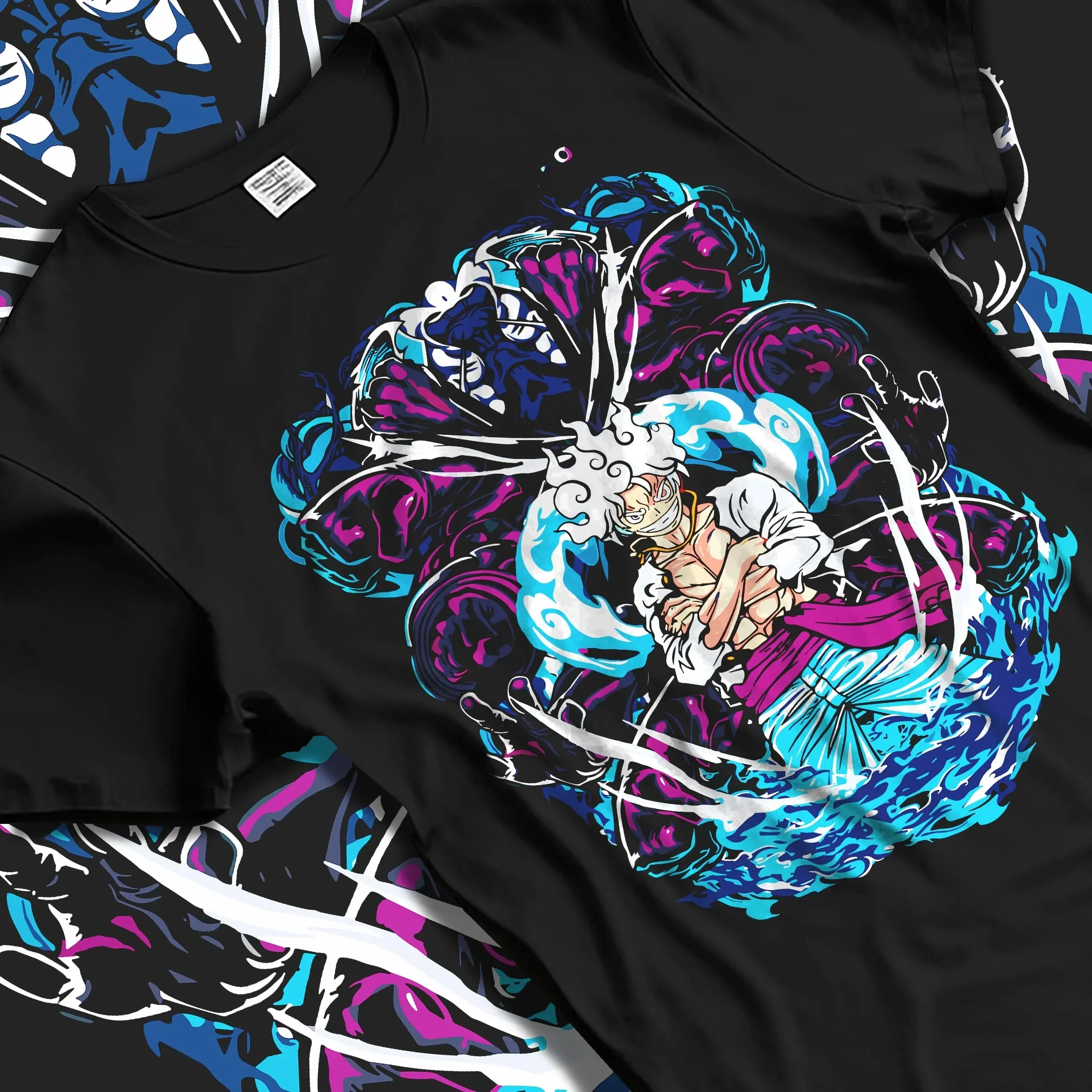 One Piece Hoodie Luffy Gear Fifth Panel Jumper - Image 5