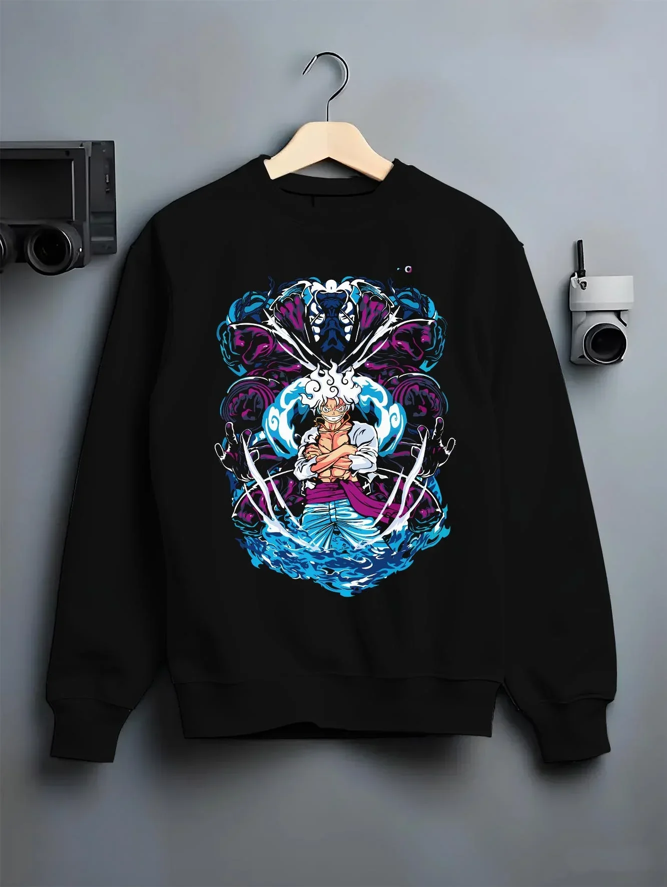 One Piece Hoodie Luffy Gear Fifth Panel Jumper - Image 6