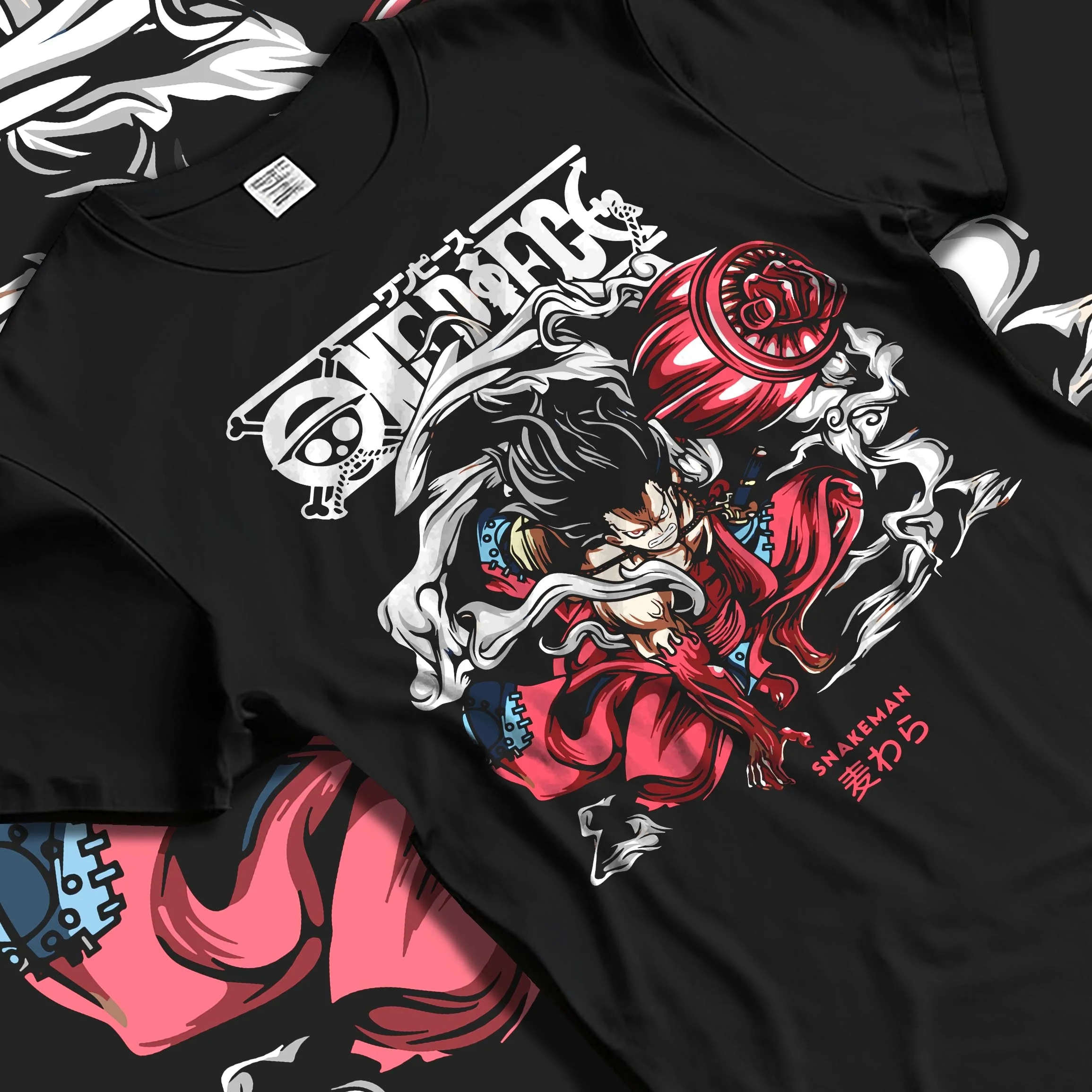 Luffy Gear Fourth Snakeman One Piece Anime Hoodie - Image 5