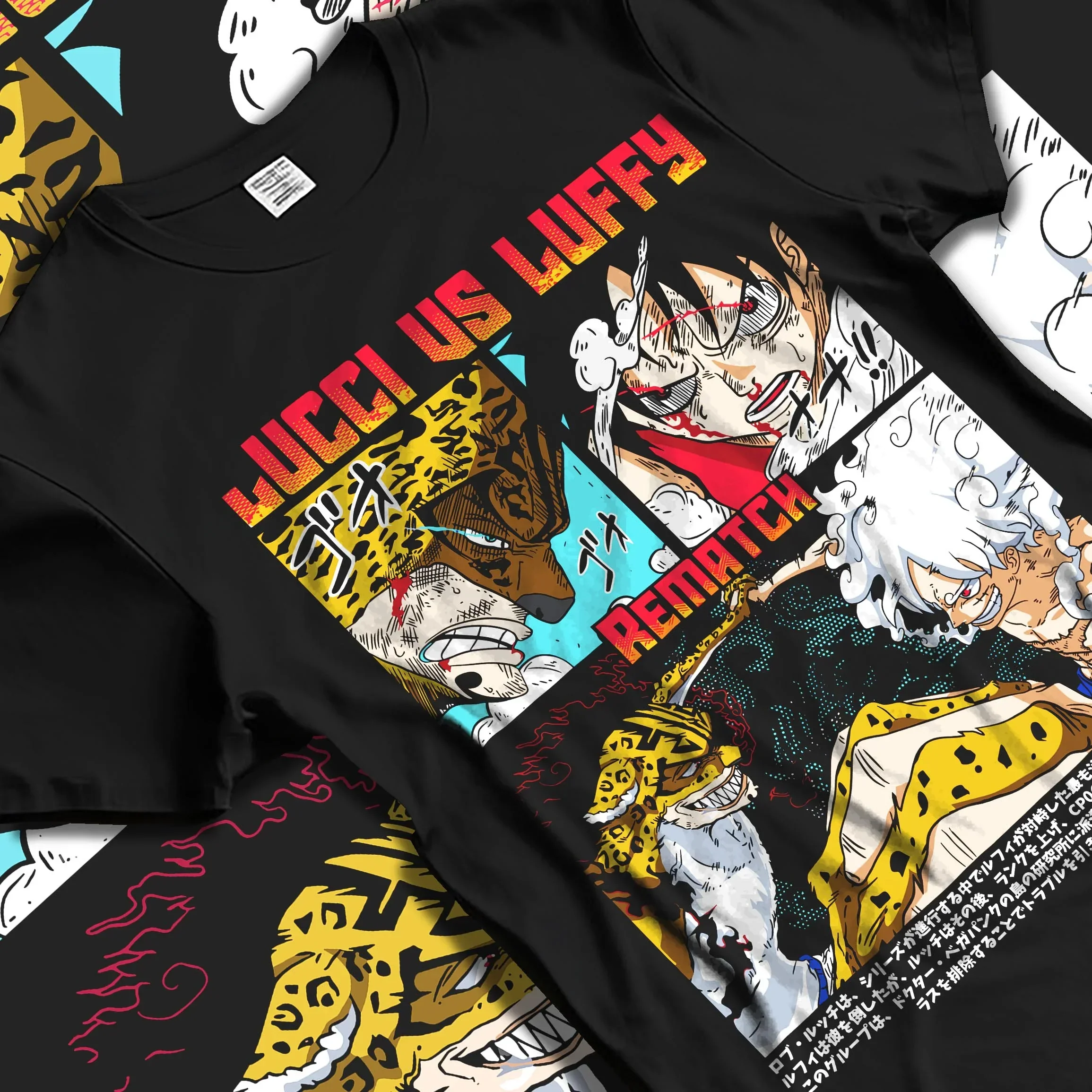Luffy vs Lucci Hoodie One Piece Rematch Epic - Image 5