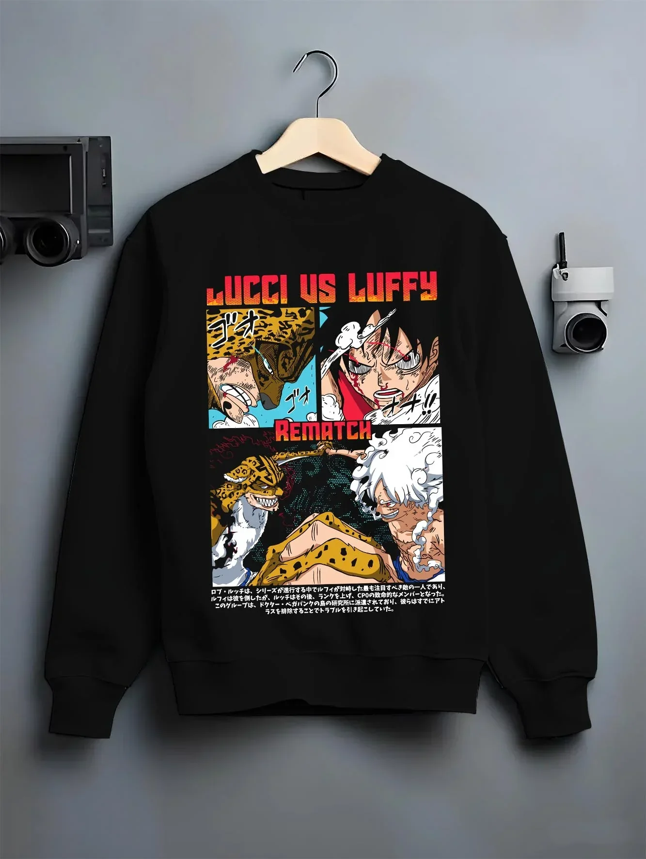 Luffy vs Lucci Hoodie One Piece Rematch Epic - Image 6