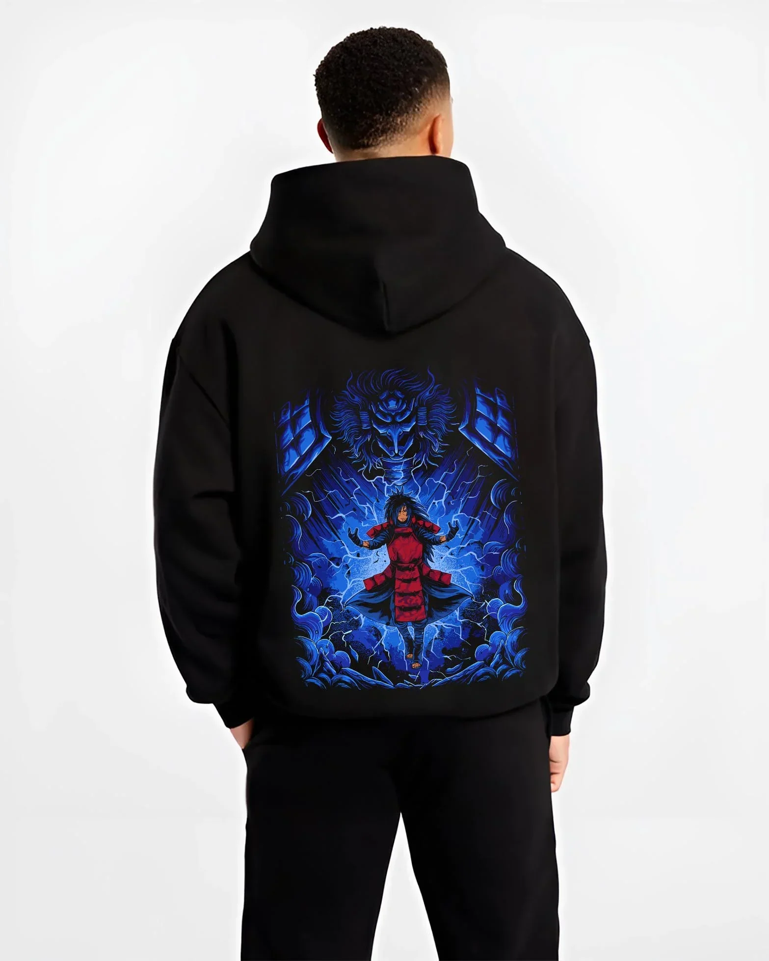 Madara Uchiha Hoodie Naruto Legendary Power - Image 2