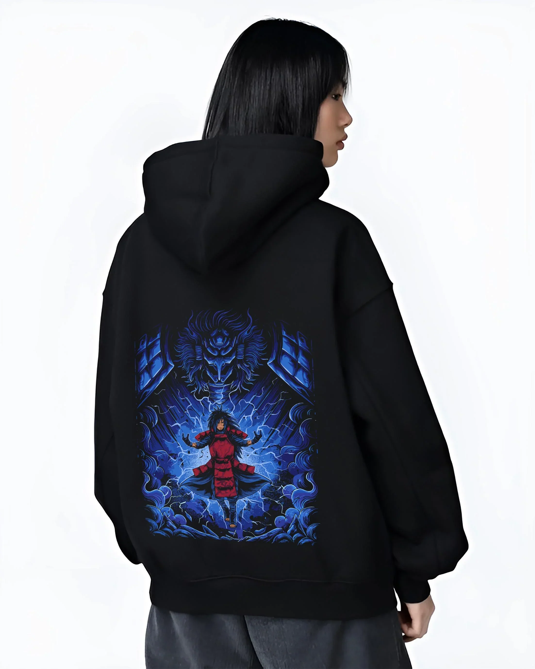 Madara Uchiha Hoodie Naruto Legendary Power - Image 3