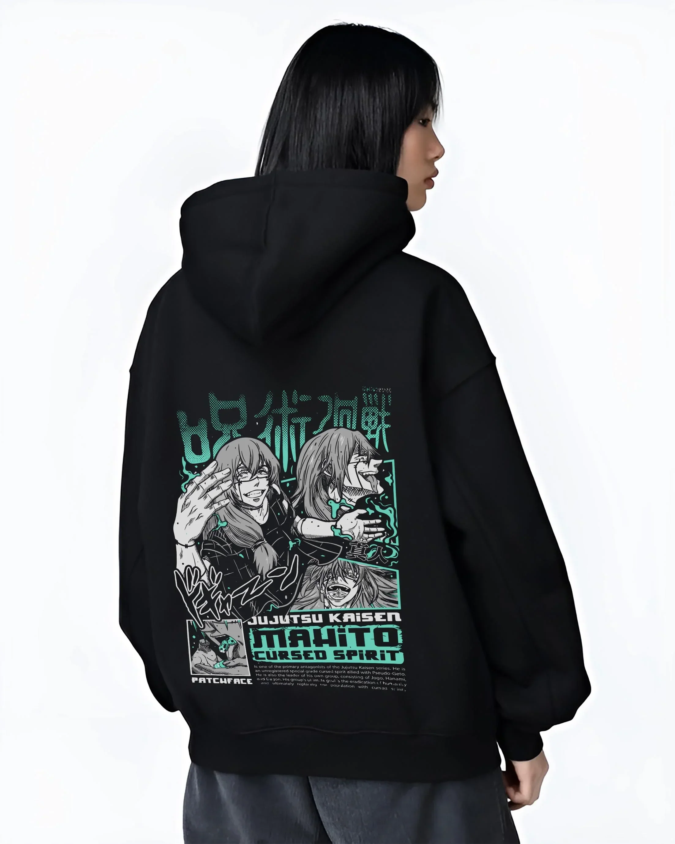 Mahito Cursed Spirit Hoodie Jujutsu Kaisen - Image 3