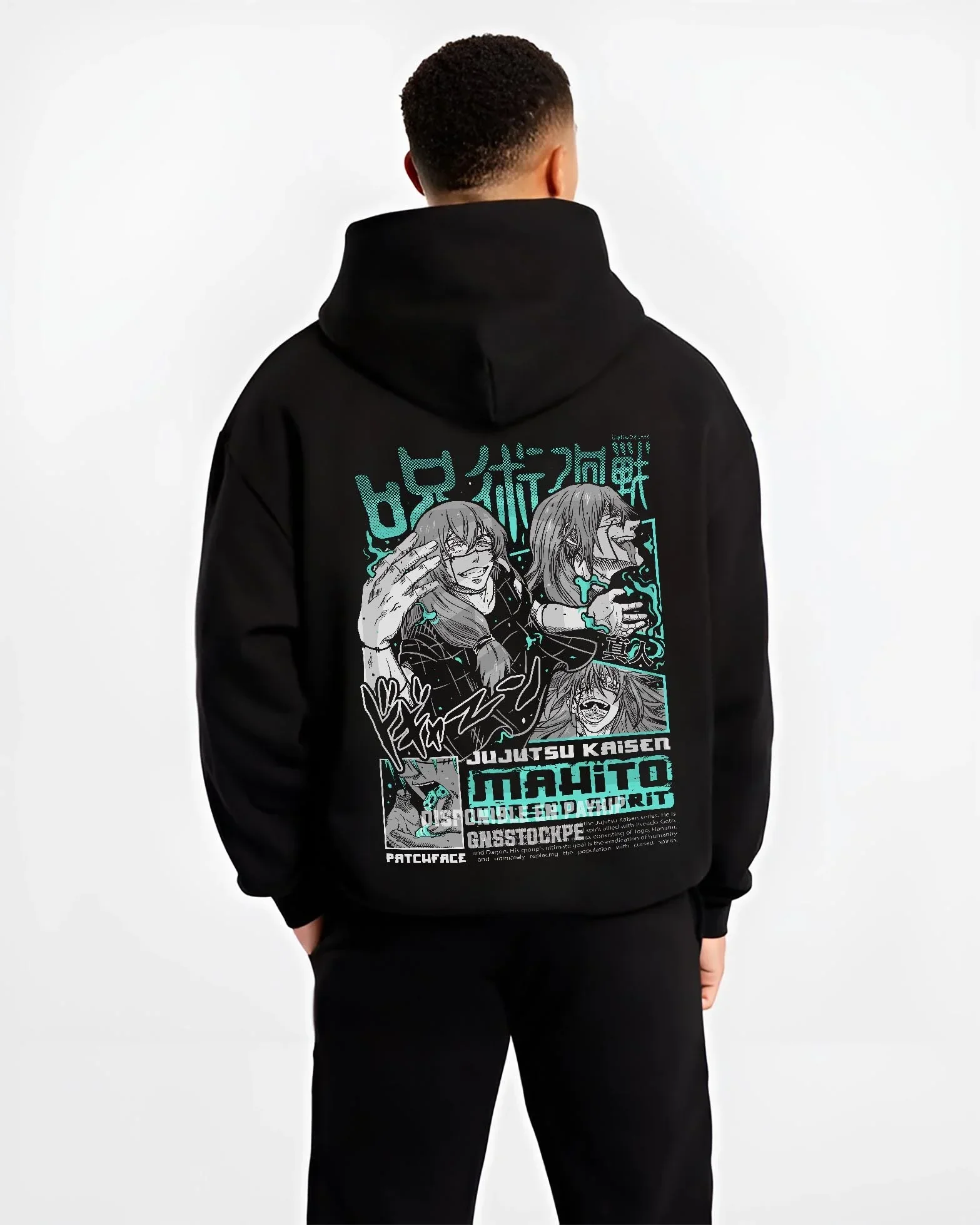 Mahito Jujutsu Kaisen Hoodie Idle Transfiguration Curse - Image 2