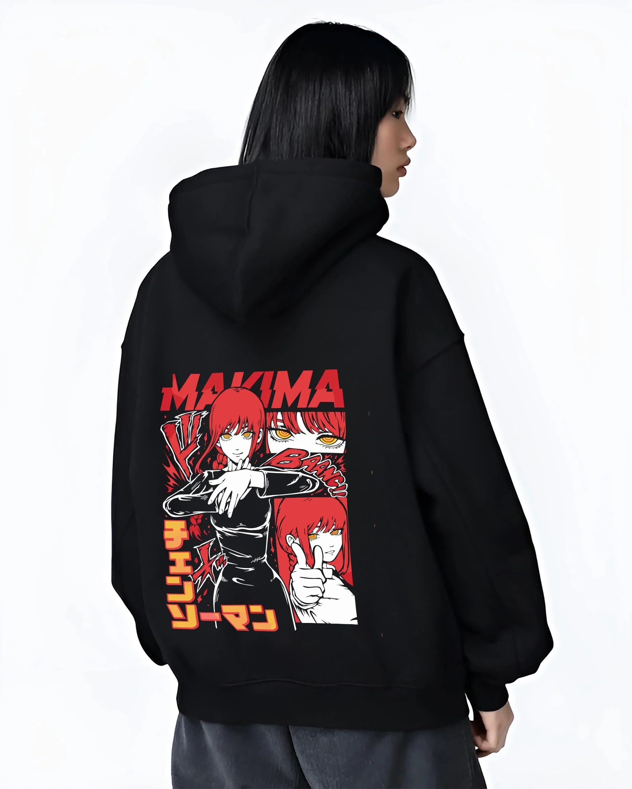 Makima Control Hoodie Chainsaw Man Fiendish - Image 3