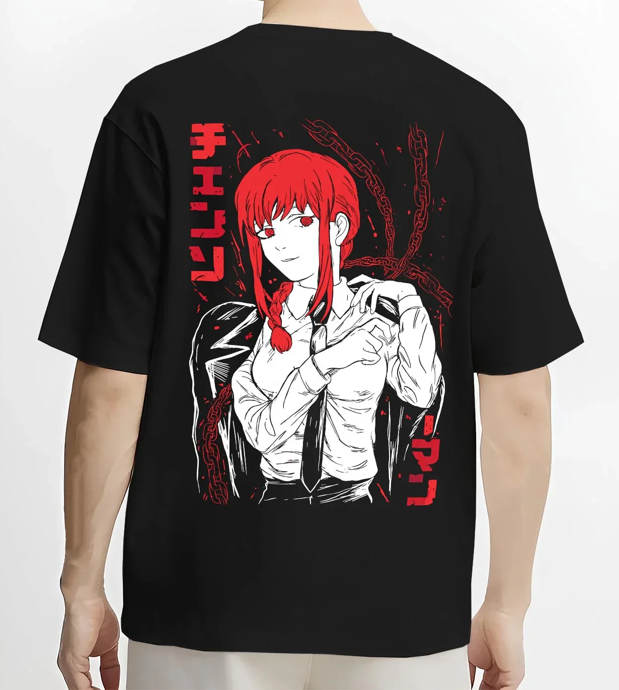 Makima Pose Hoodie Chainsaw Man Devilish Style - Image 4