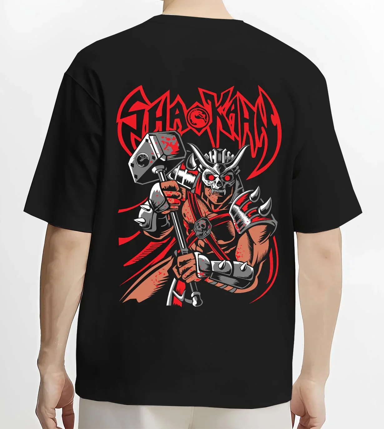 Makrost Hoodie Skull Knight Heavy Metal Design - Image 4