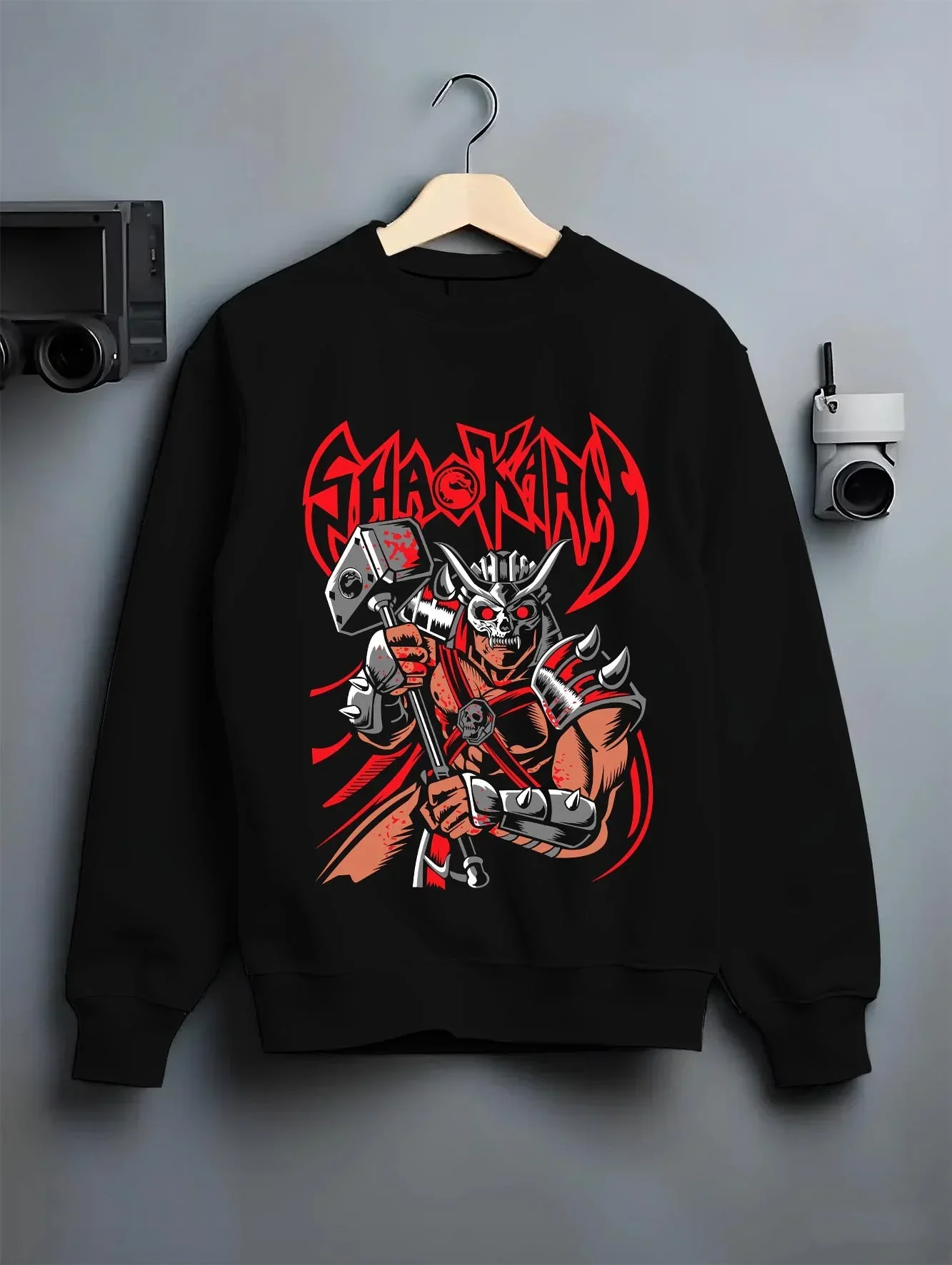 Makrost Hoodie Skull Knight Heavy Metal Design - Image 6
