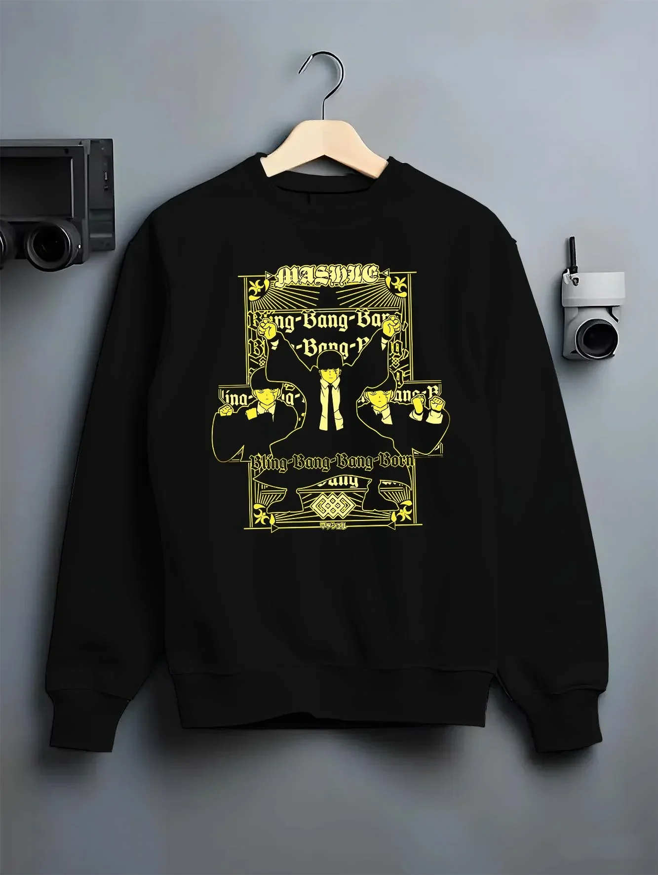 Mash Burnedead Hoodie Mashle Anime Bang Bang Retro Graphic - Image 6