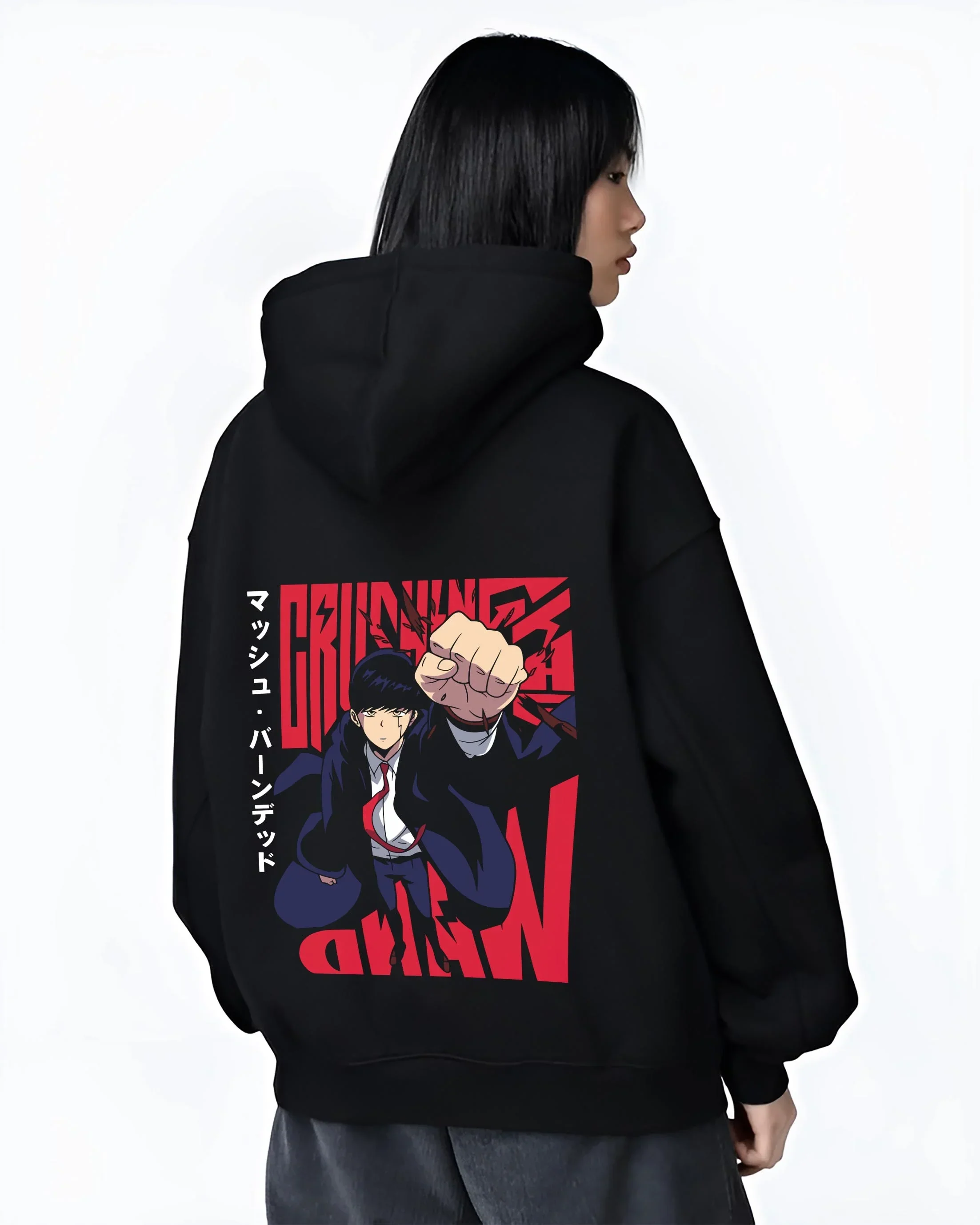 Mash Burnedead Hoodie Mashle Power Fist - Image 3