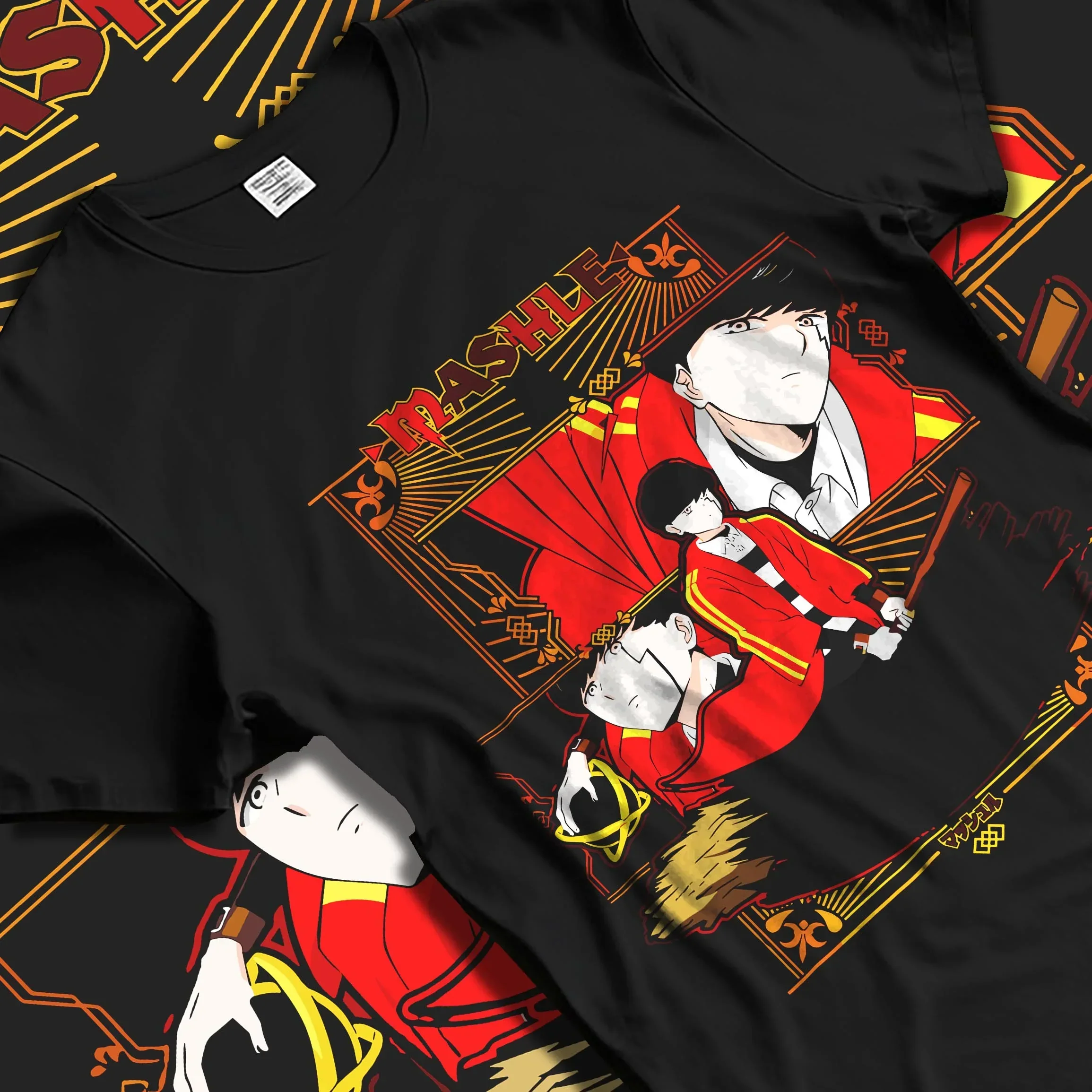 Mash Burnedead Hoodie Mashle Crimson Rage - Image 5