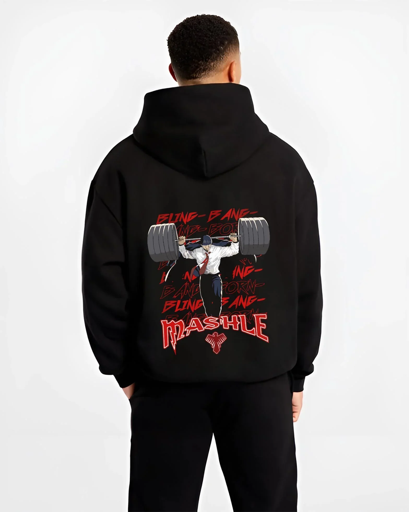 Mash Burnedead Hoodie Mashle Muscle Weight Lift - Image 2