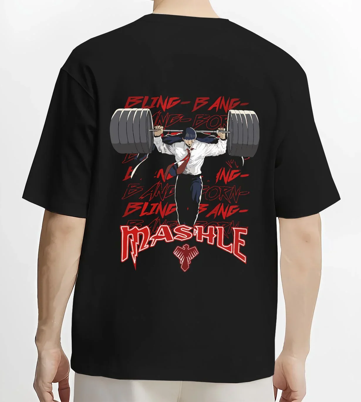 Mash Burnedead Hoodie Mashle Muscle Weight Lift - Image 4