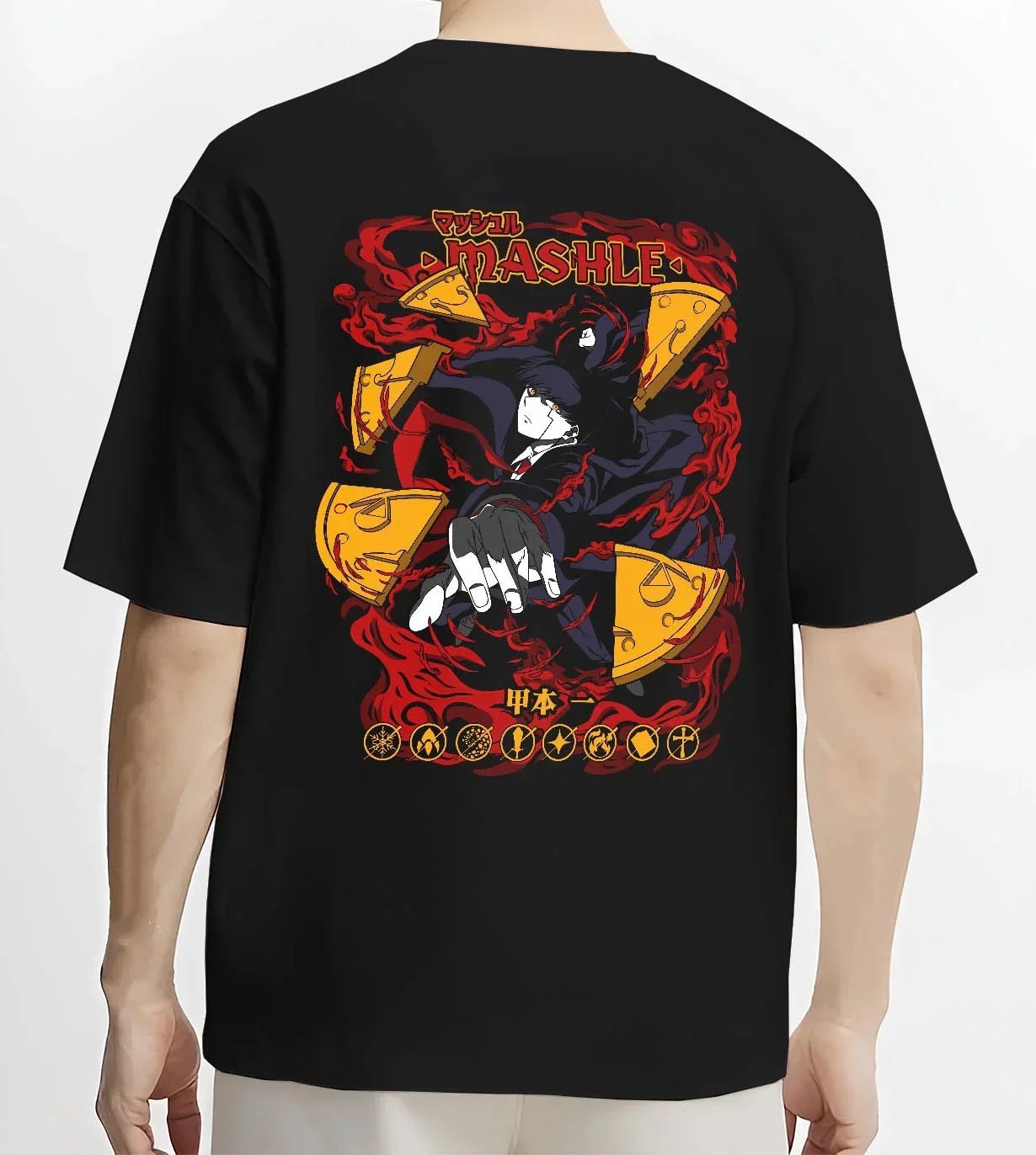 Mashle Hoodie Mash Burnedead Power Magic Jumper - Image 4
