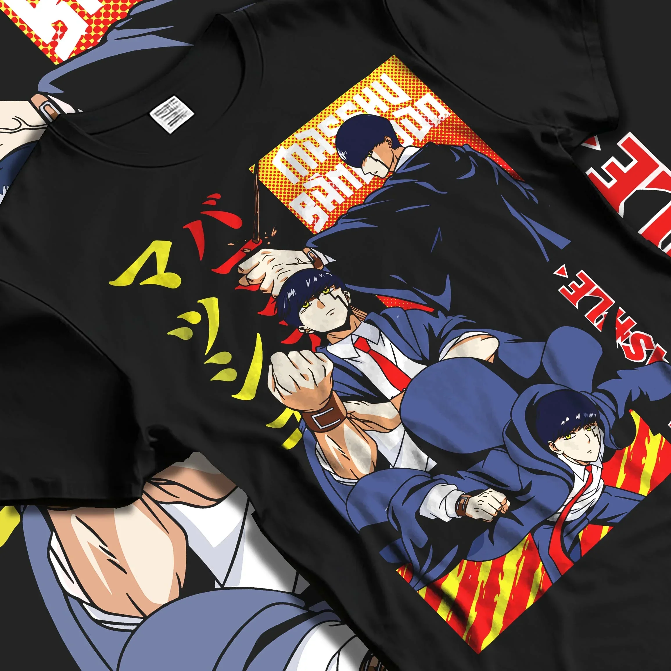 Mashle Magic Muscles Hoodie Action Pose Anime Jumper - Image 5