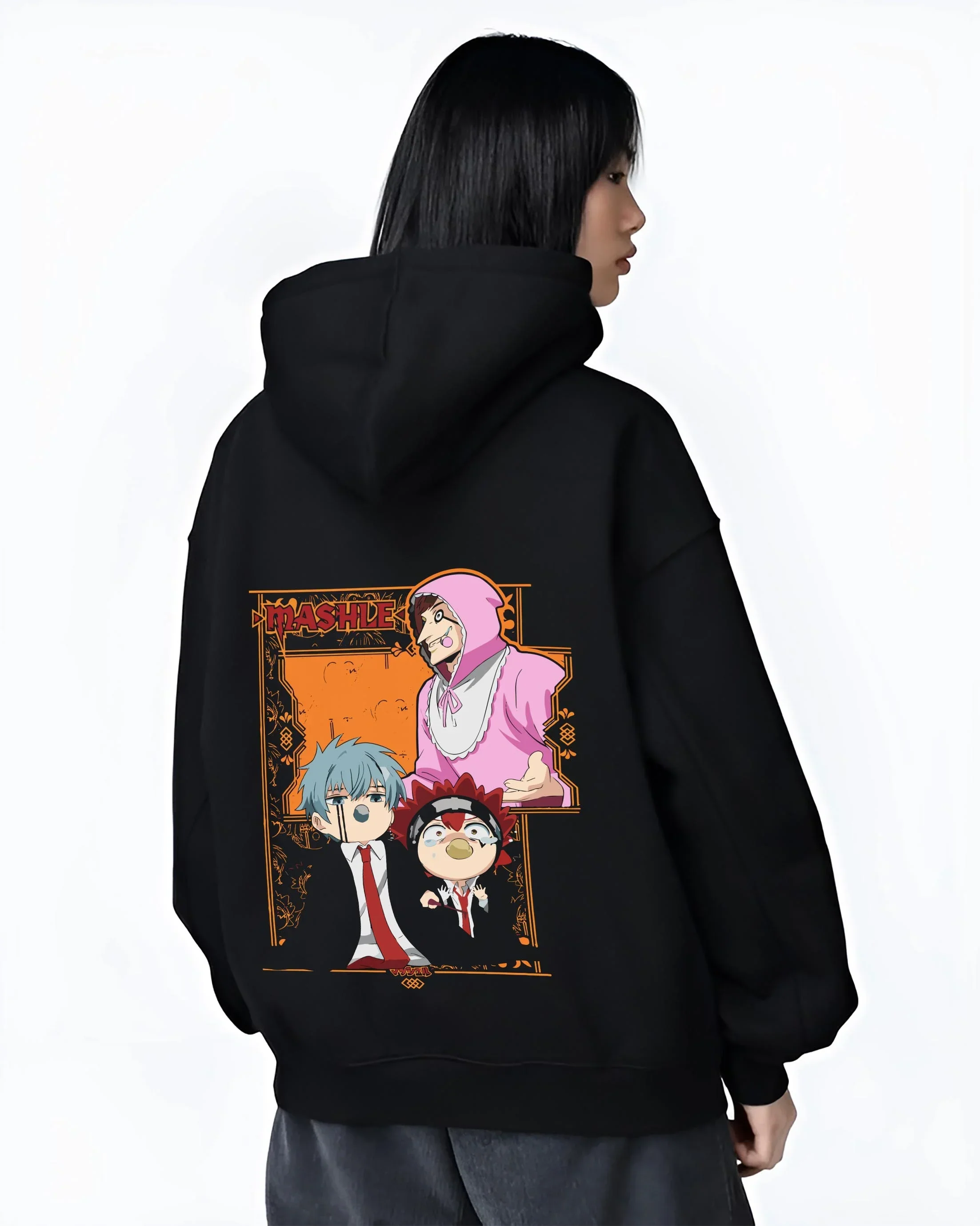 Mashle Team Hoodie Mashle Magic and Muscles Duo - Image 3