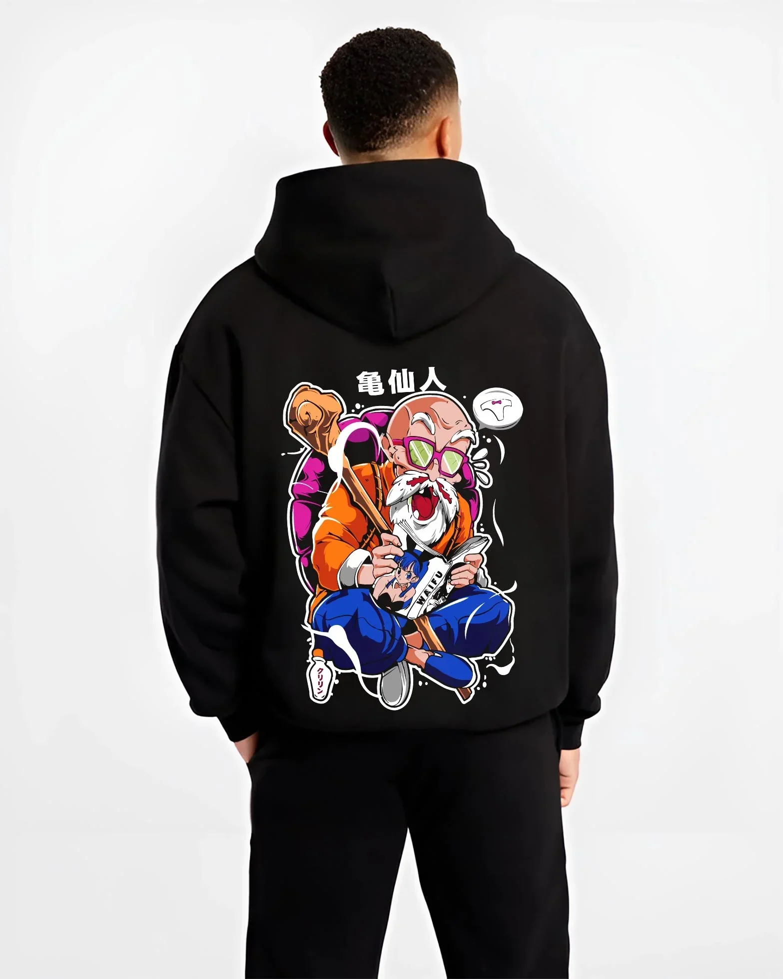 Master Roshi Hoodie Dragon Ball Martial Arts - Image 2