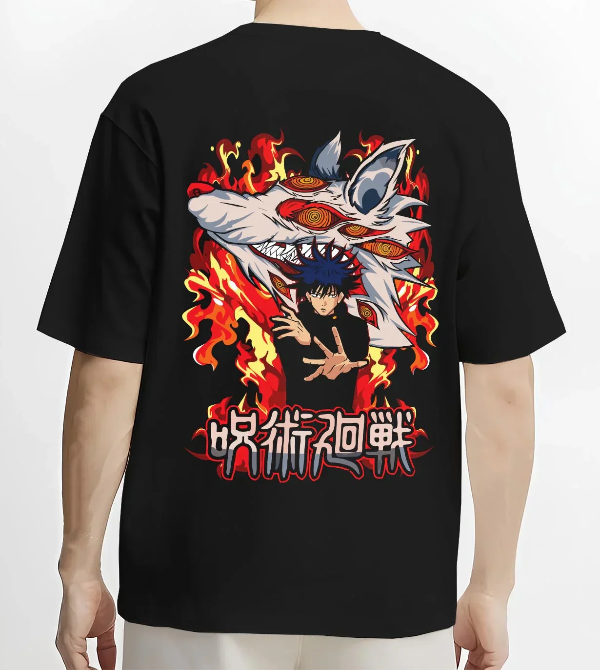 Megumi Fushiguro Hoodie Jujutsu Kaisen Chimera - Image 4