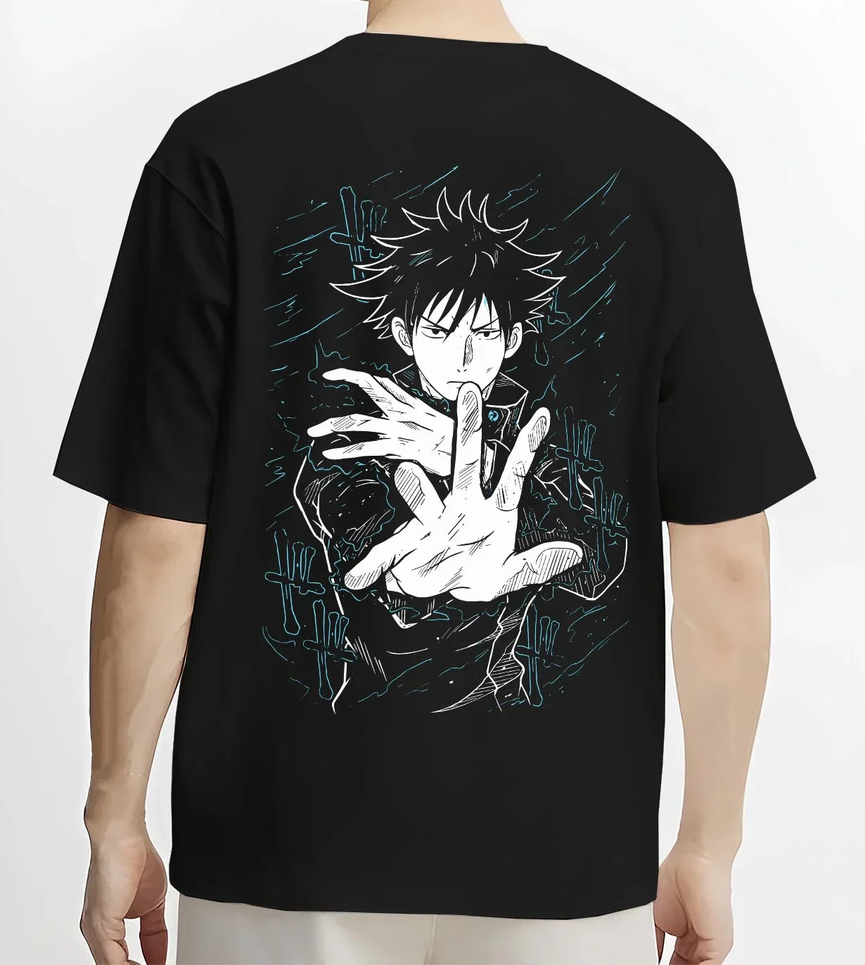 Megumi Fushiguro Hoodie Jujutsu Kaisen Shadows - Image 4