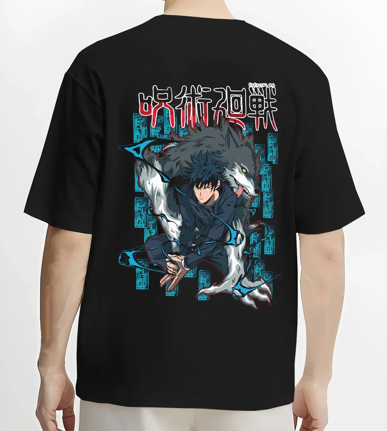 Megumi Fushiguro Hoodie Jujutsu Kaisen Shikigami - Image 4