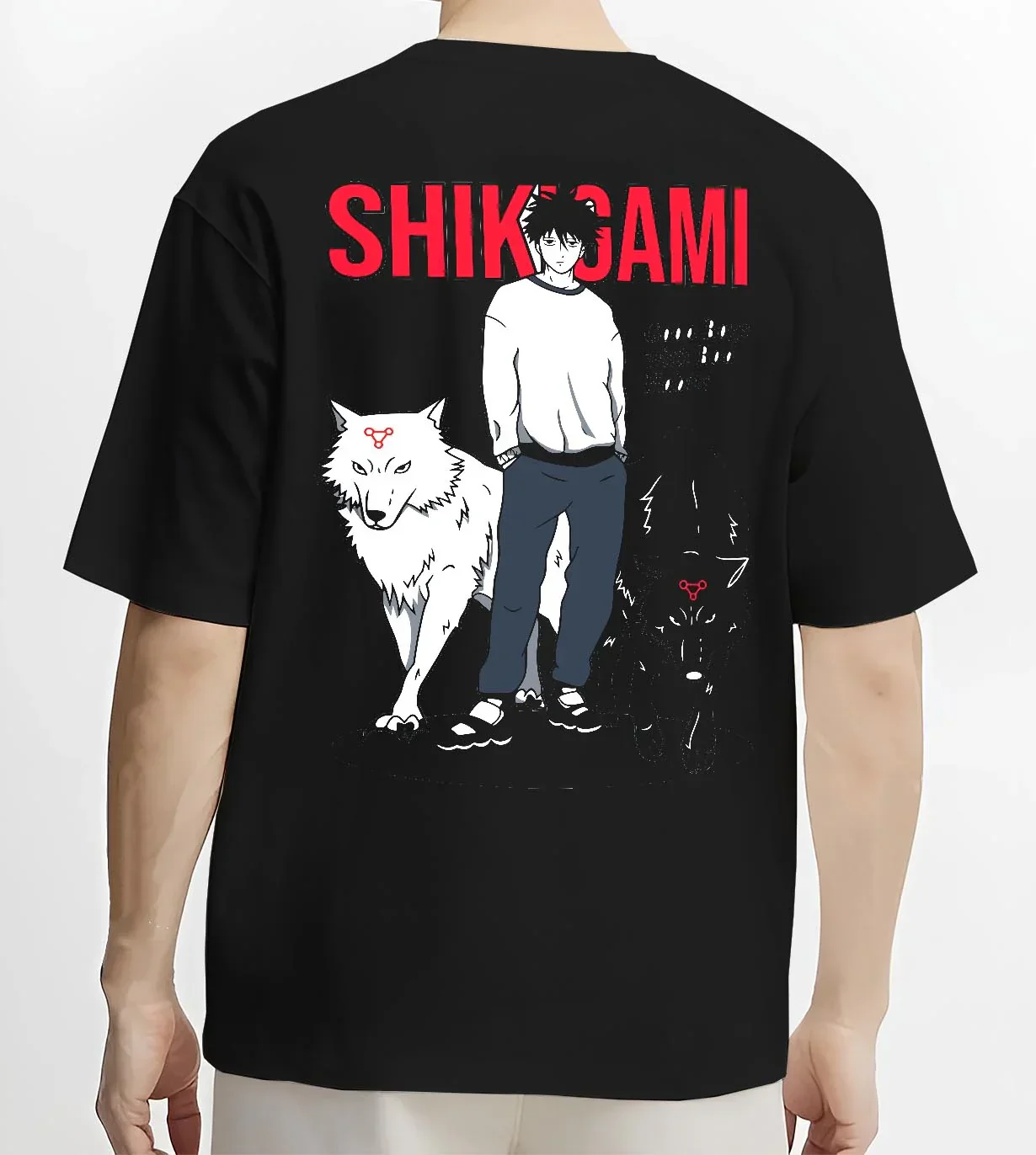 Megumi Jujutsu Kaisen Hoodie Ten Shadows Summon Style - Image 4
