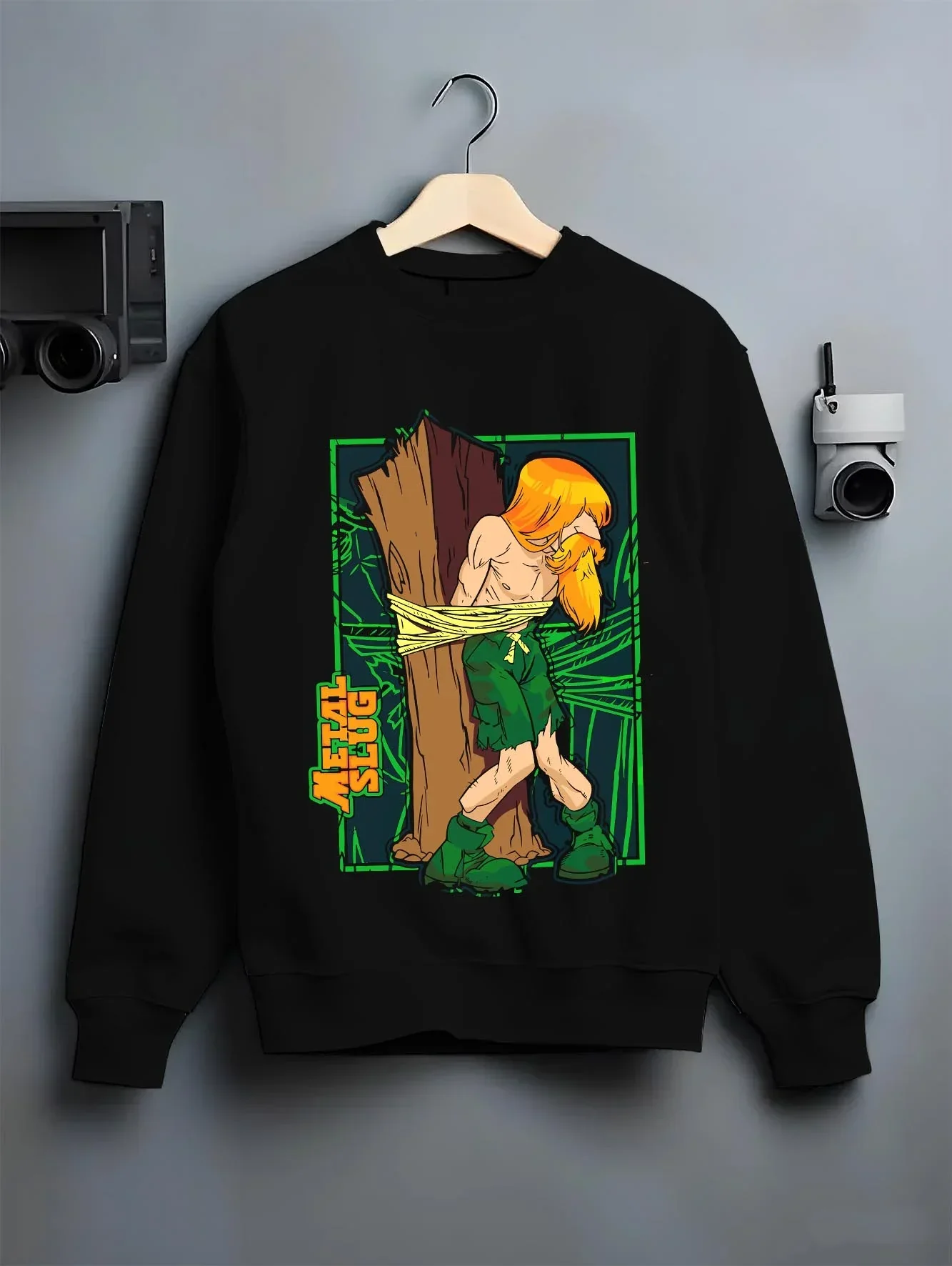 Metal Slug Homeless Guy Hoodie Classic Game Retro - Image 6