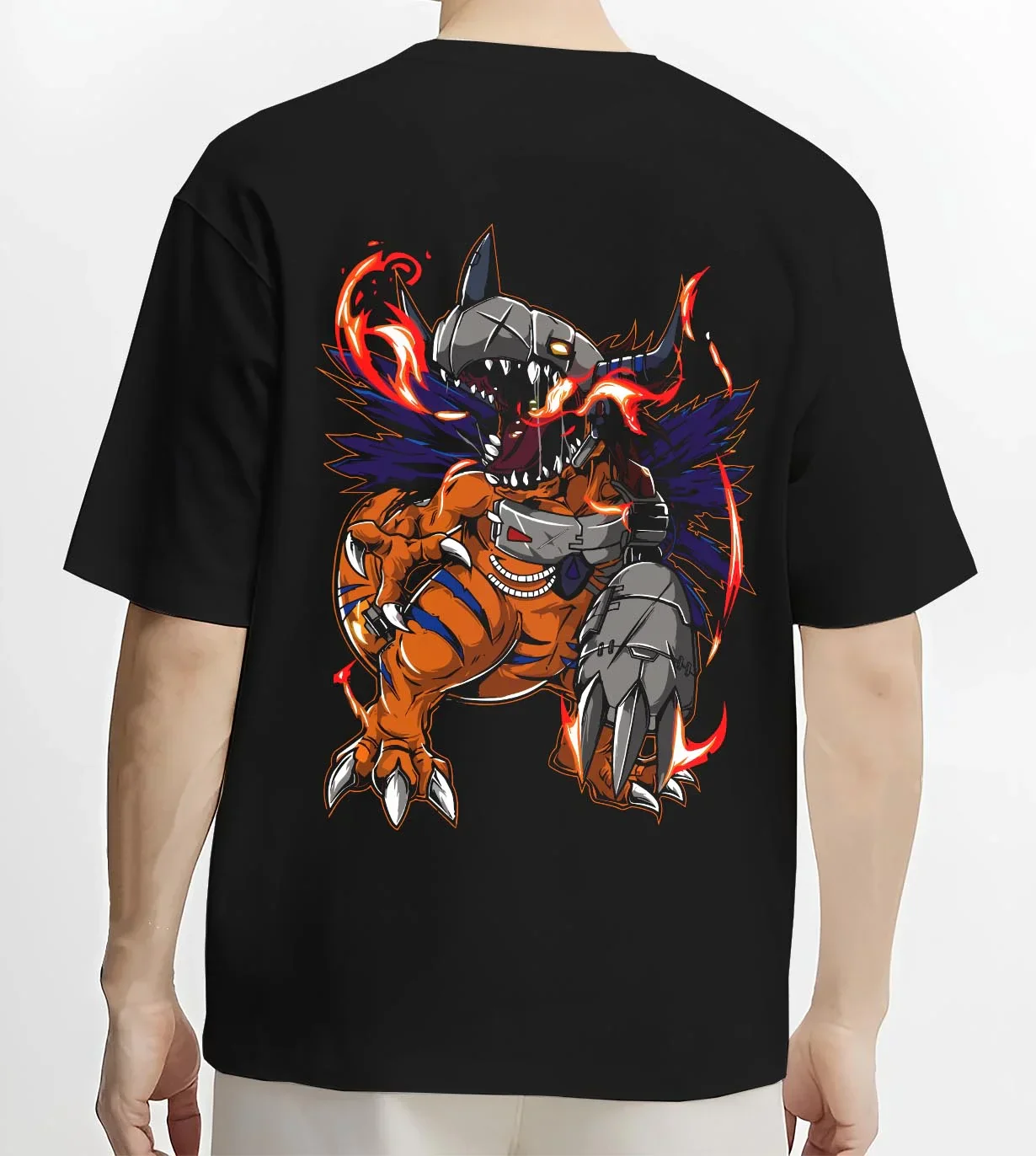 MetalGreymon Hoodie Digimon Evolution Monster - Image 4