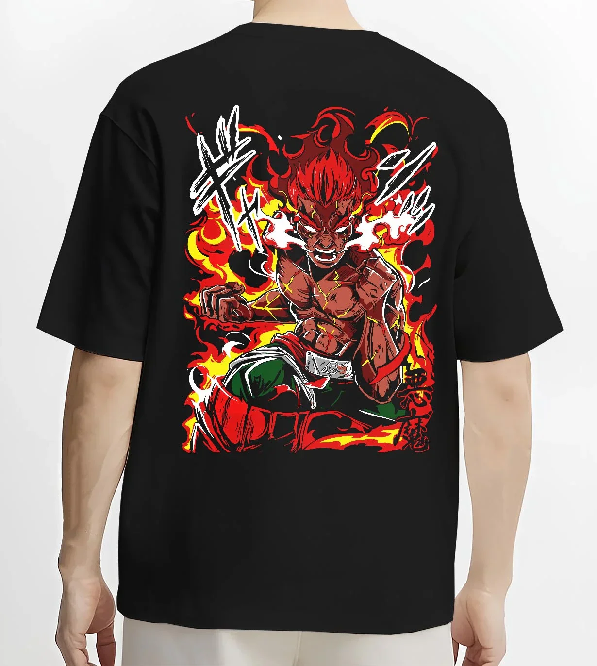 Might Guy Hoodie Naruto Anime Eight Gates Power - Image 4
