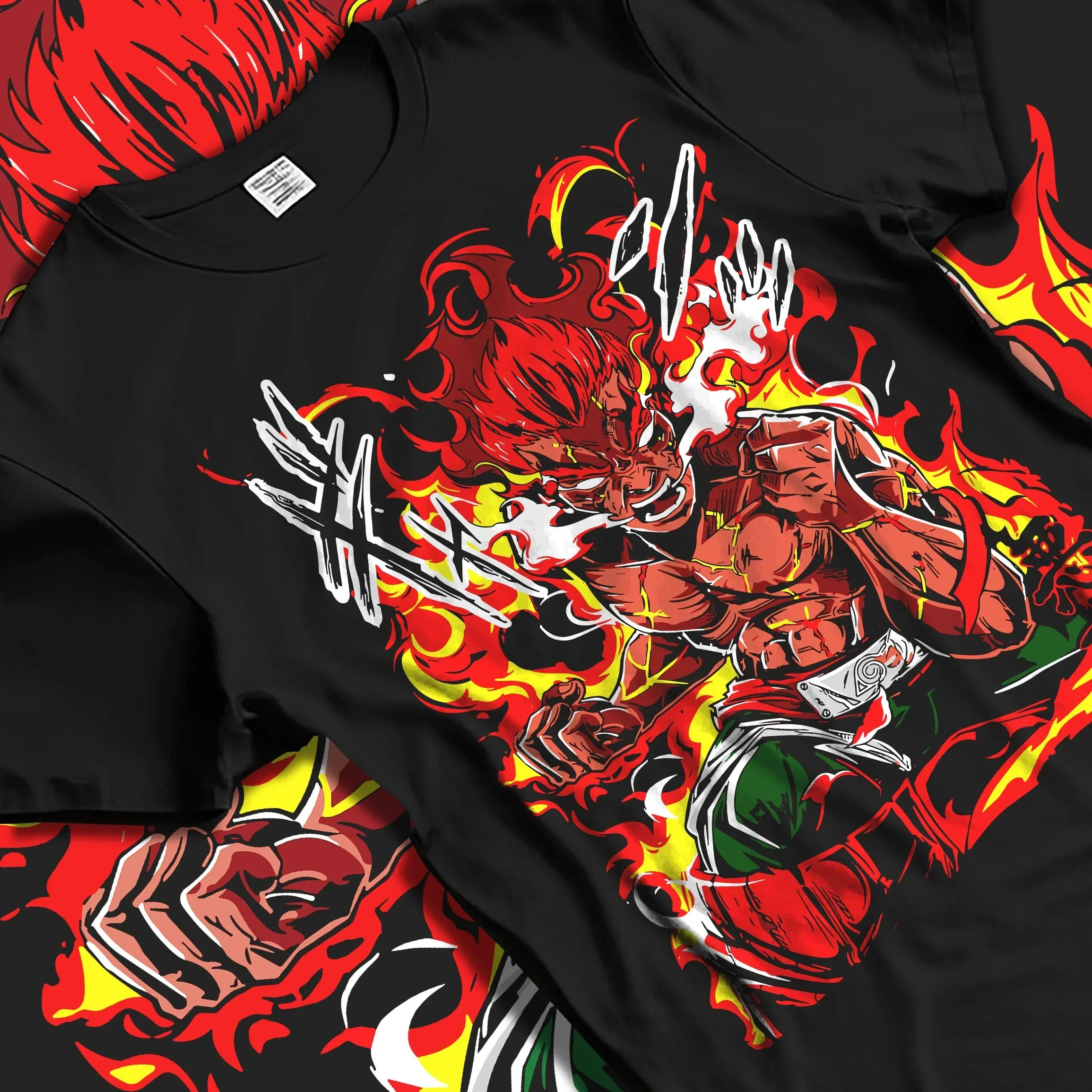 Might Guy Hoodie Naruto Anime Eight Gates Power - Image 5