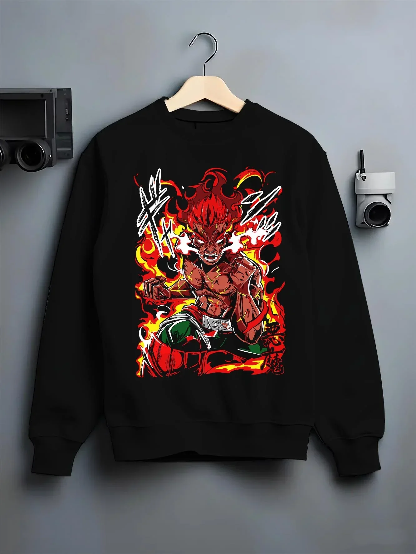 Might Guy Hoodie Naruto Anime Eight Gates Power - Image 6
