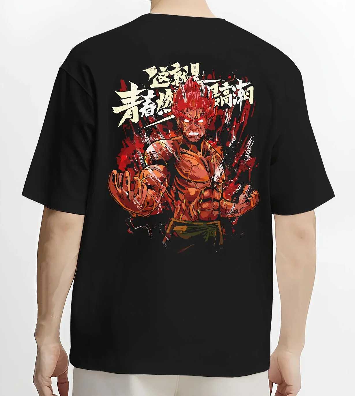 Might Guy Hoodie Naruto Shippuden Anime Eight Gates Streetwear - Image 4