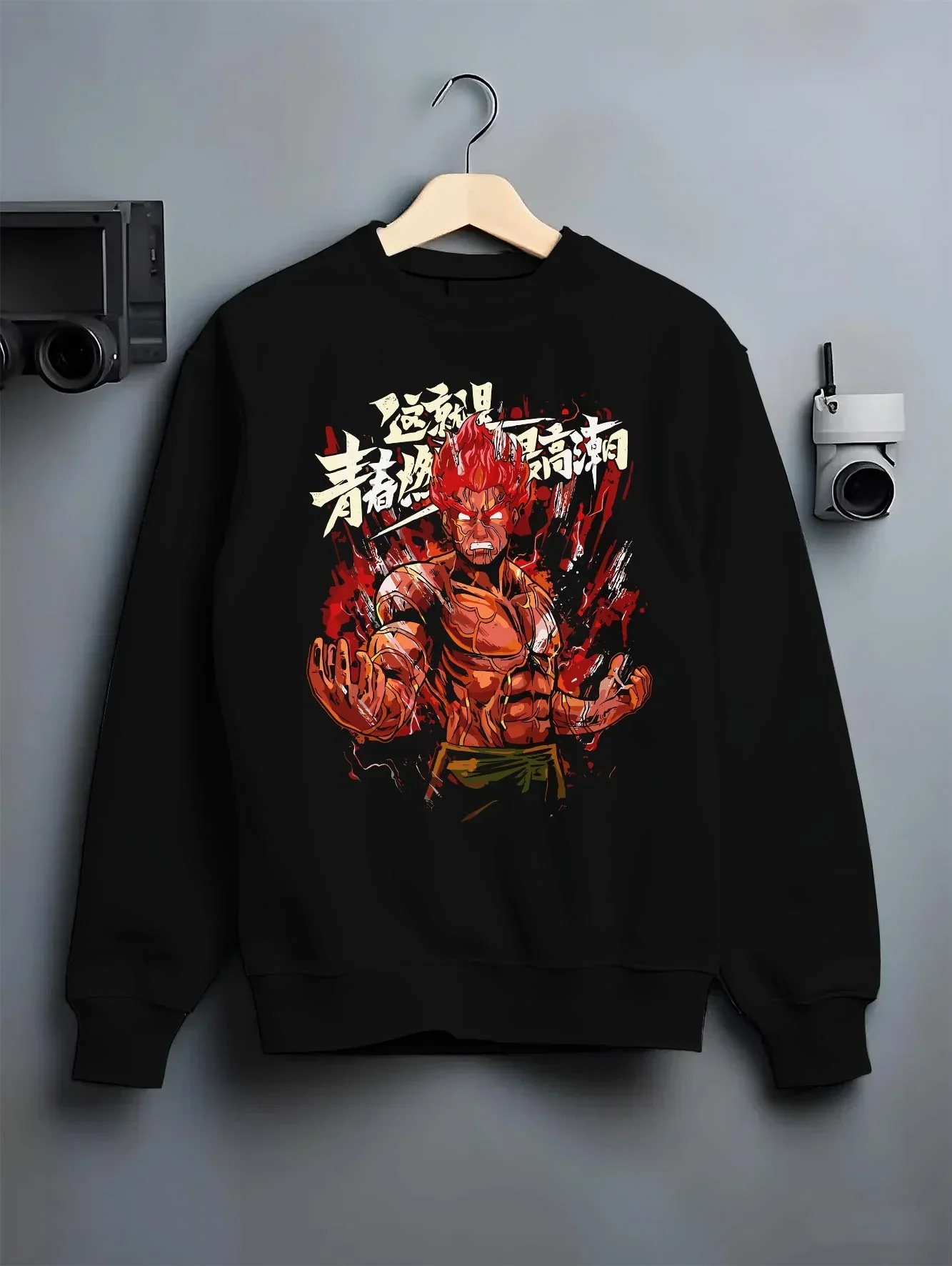 Might Guy Hoodie Naruto Shippuden Anime Eight Gates Streetwear - Image 6