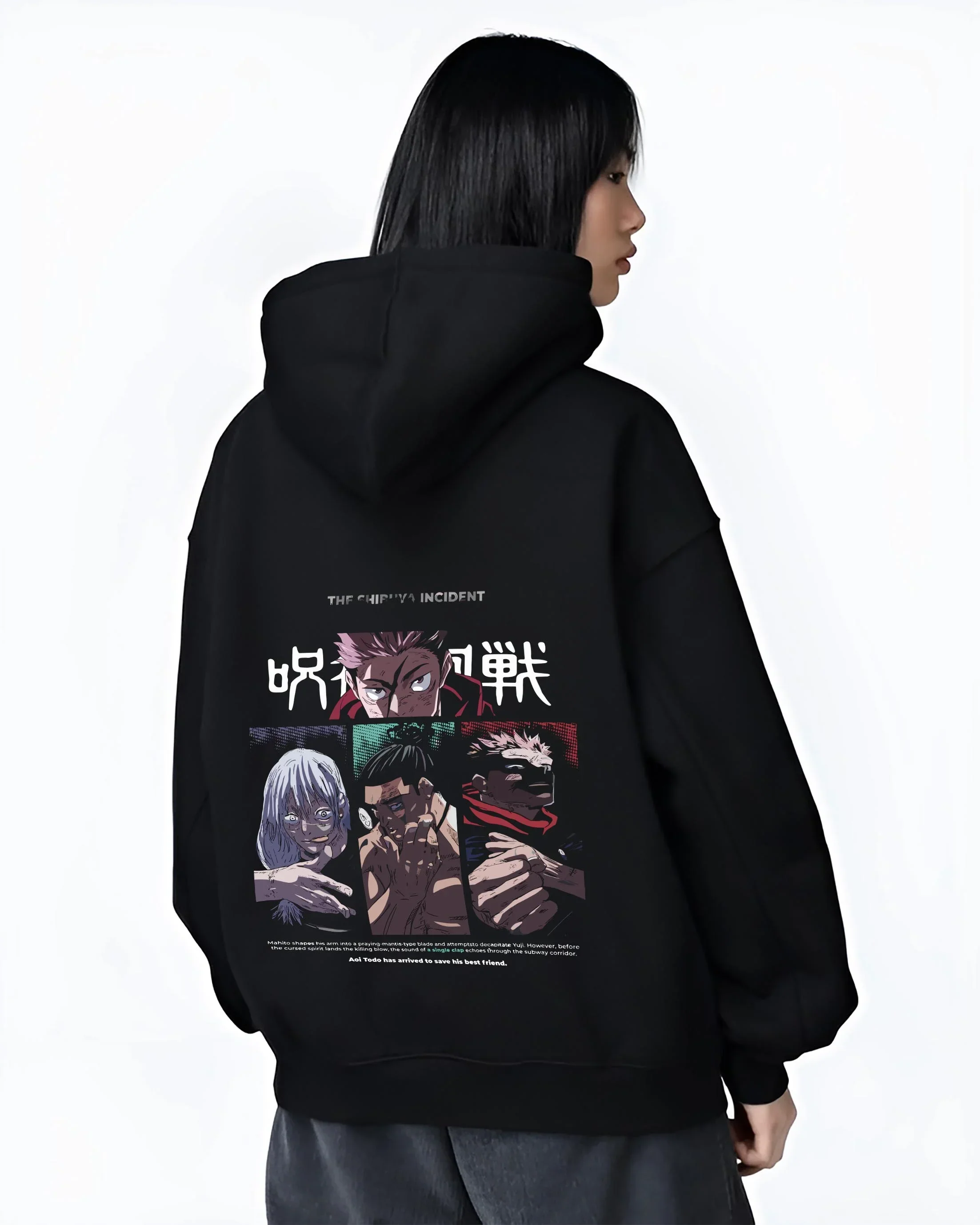 Miwa Kasumi Hoodie Jujutsu Kaisen Sorcerer Team - Image 3