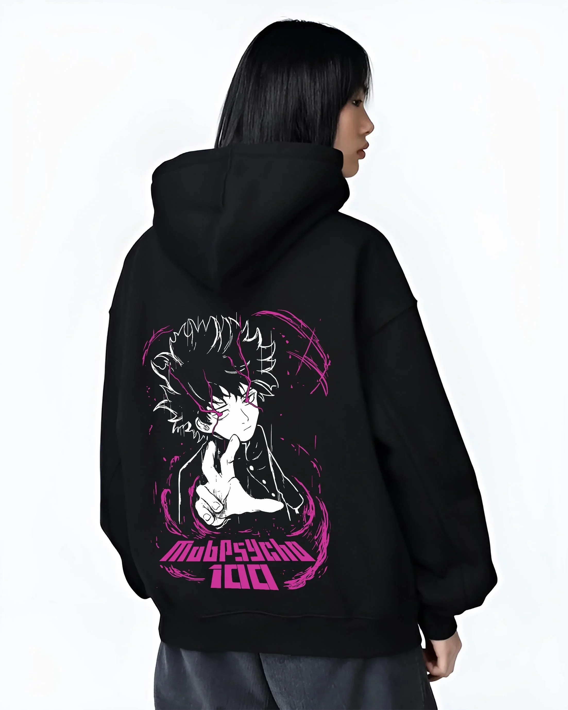 Mob Psycho 100 Hoodie Shigeo Kageyama Classic Jumper - Image 3